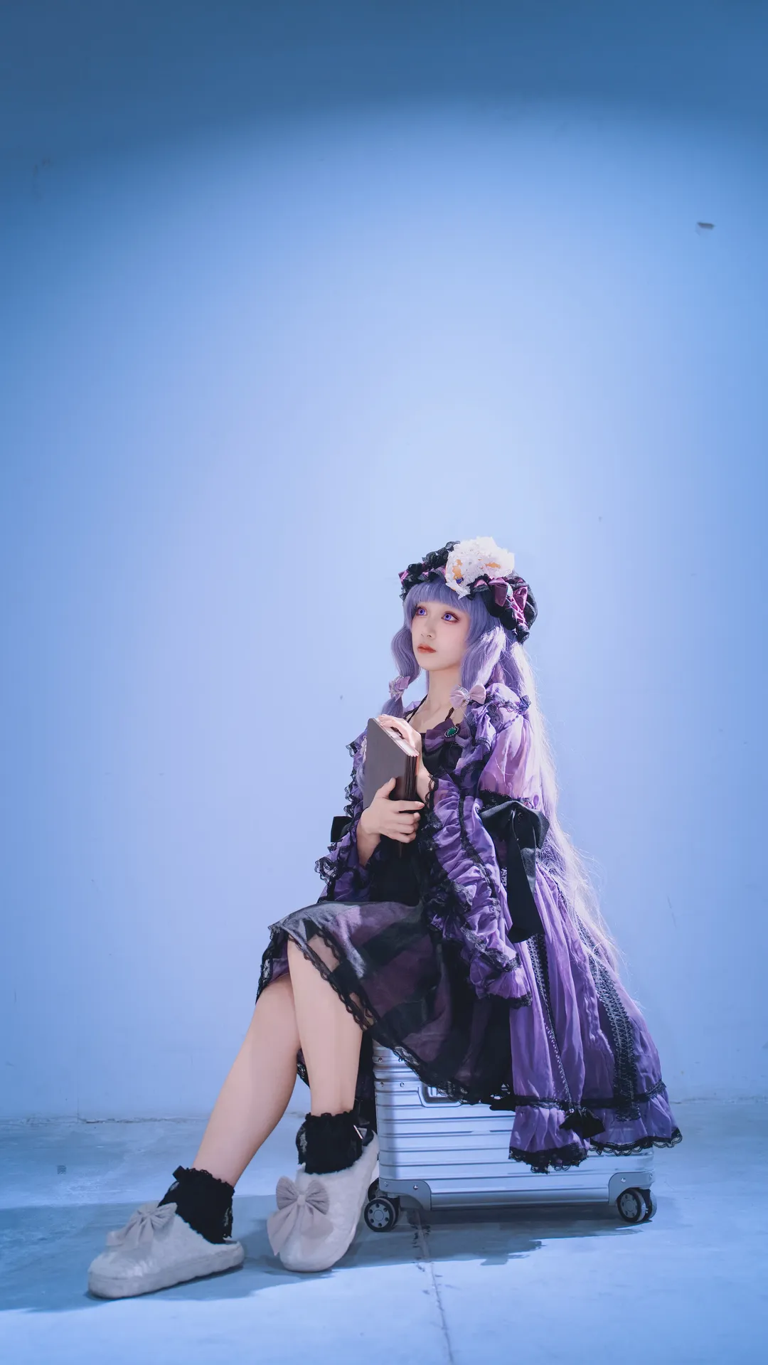二次元撮影, 東方Project, イベント写真, パチュリー コスプレ, ロリータファッション - 8枚目