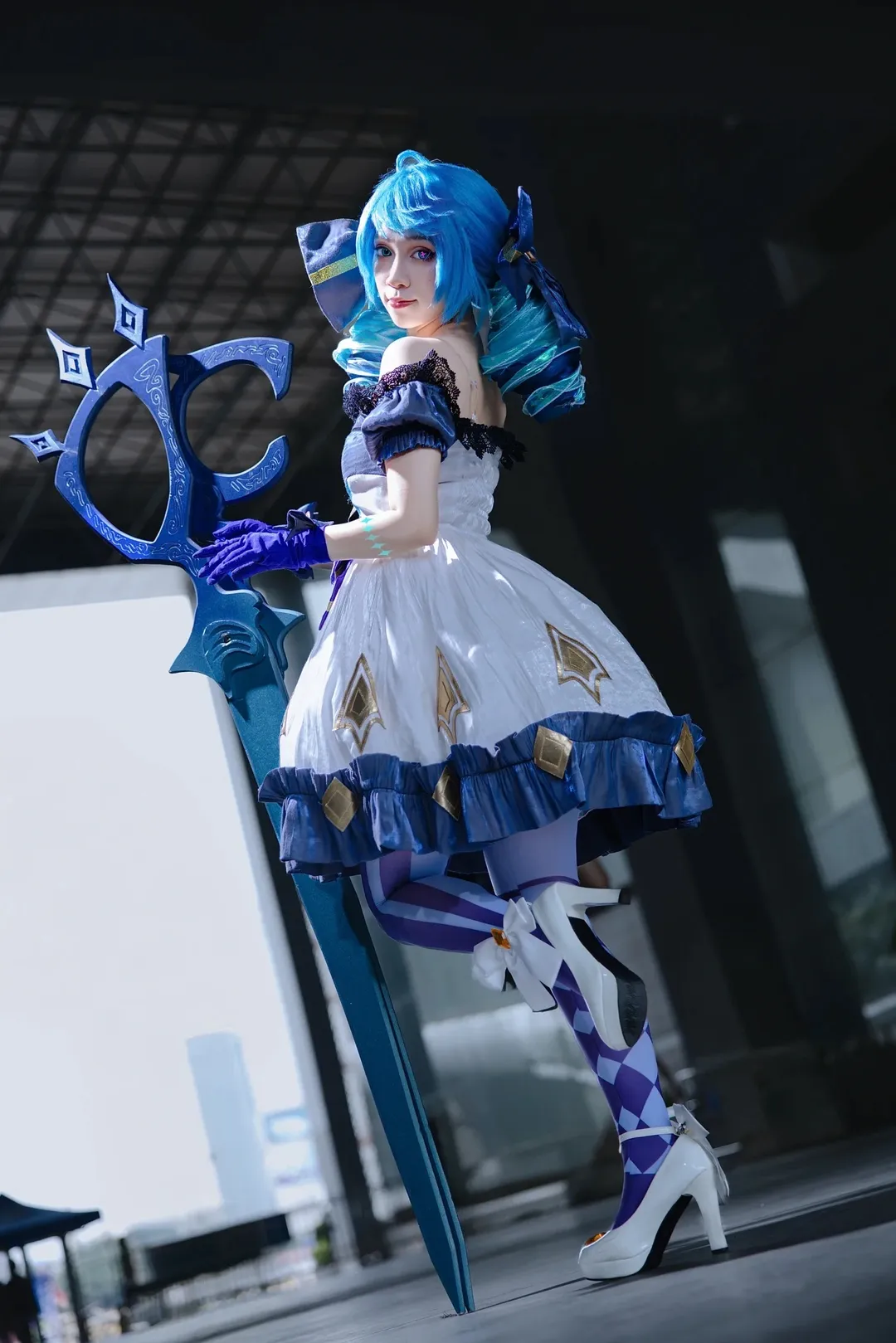 二次元, cosplay, 漫展场照, 东莞萤火虫, 丝袜