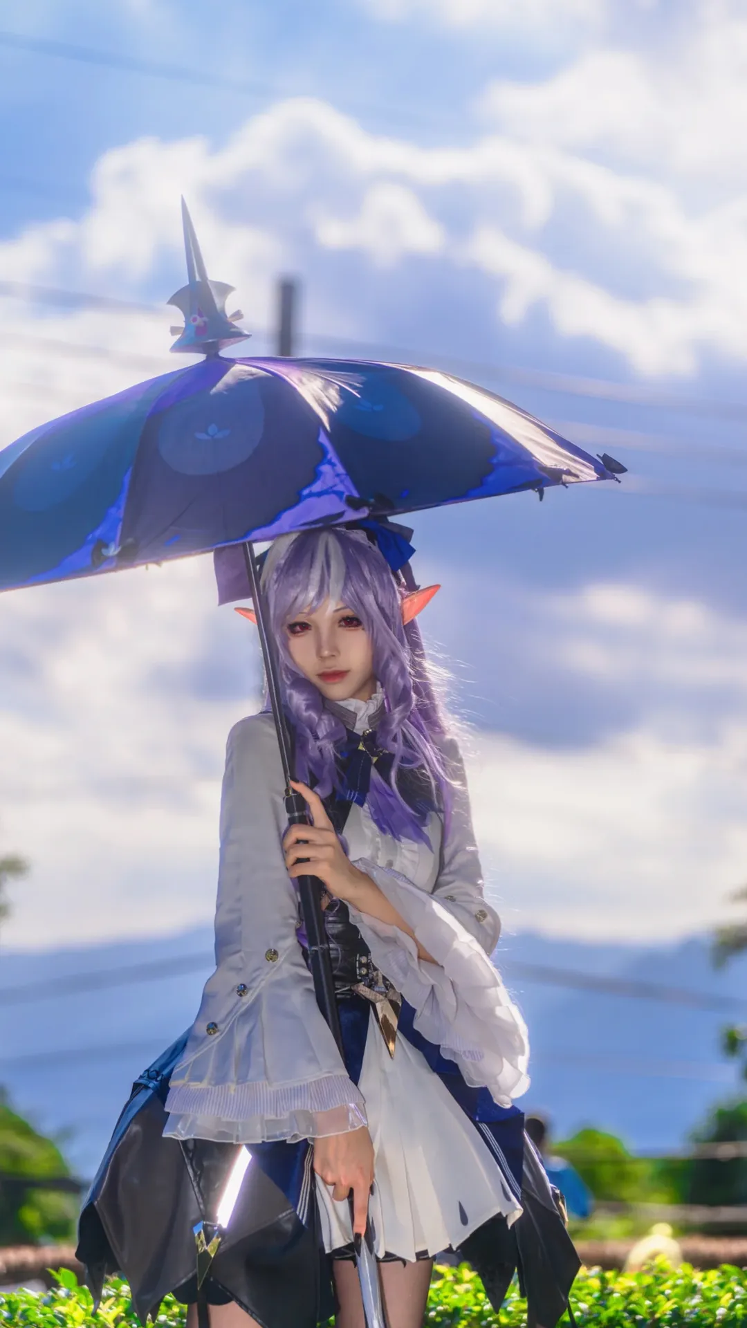 Zenless Zone Zero, cosplay, Outdoor photography, Vivian cosplay, Elf ears - Image 1