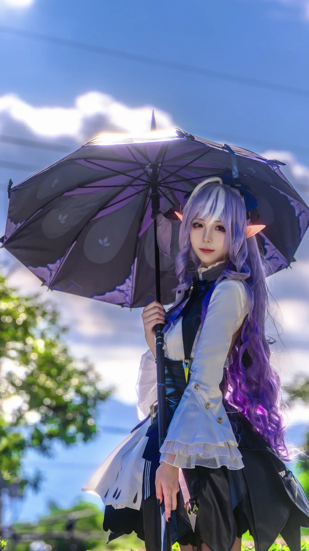 Zenless Zone Zero, cosplay, Outdoor photography, Vivian cosplay, Elf ears - Image 2