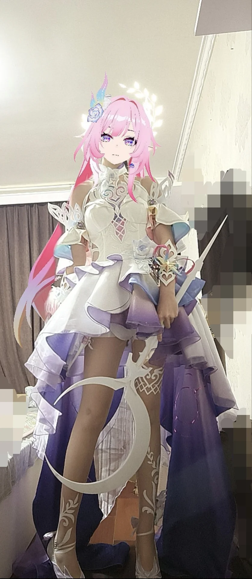 Cyrene Cosplay, Honkai: Star Rail, Cosplay sharing, Cianyee cosplay costume, Ceremonial sword prop