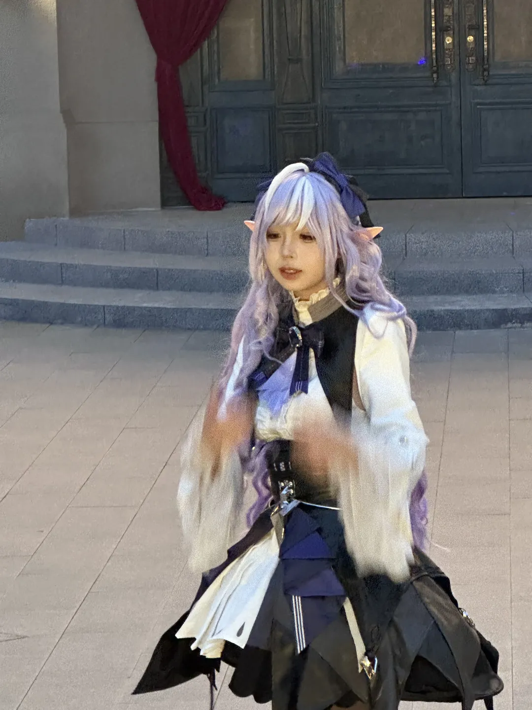 绝区零, cosplay, 薇薇安cos, 精灵耳cos, 紫发精灵 - 第3张