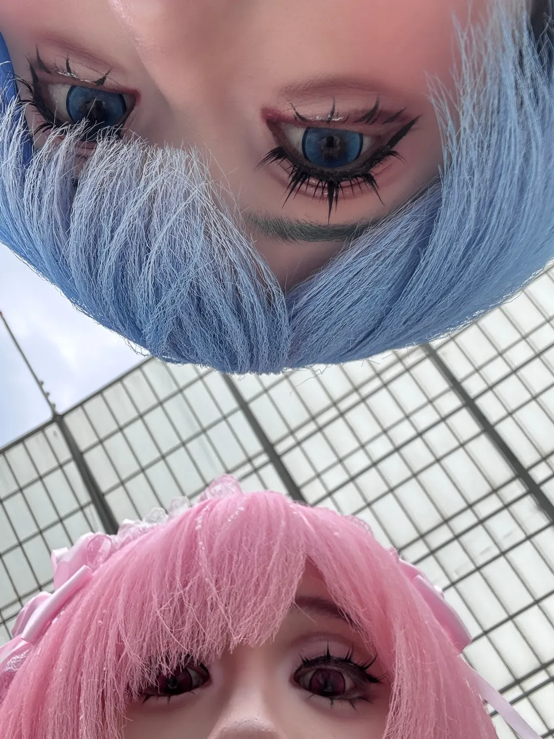 漫展返图, Re从零开始的异世界生活, 拉姆蕾姆cos, Comiday30, 姐妹cosplay - 第1张