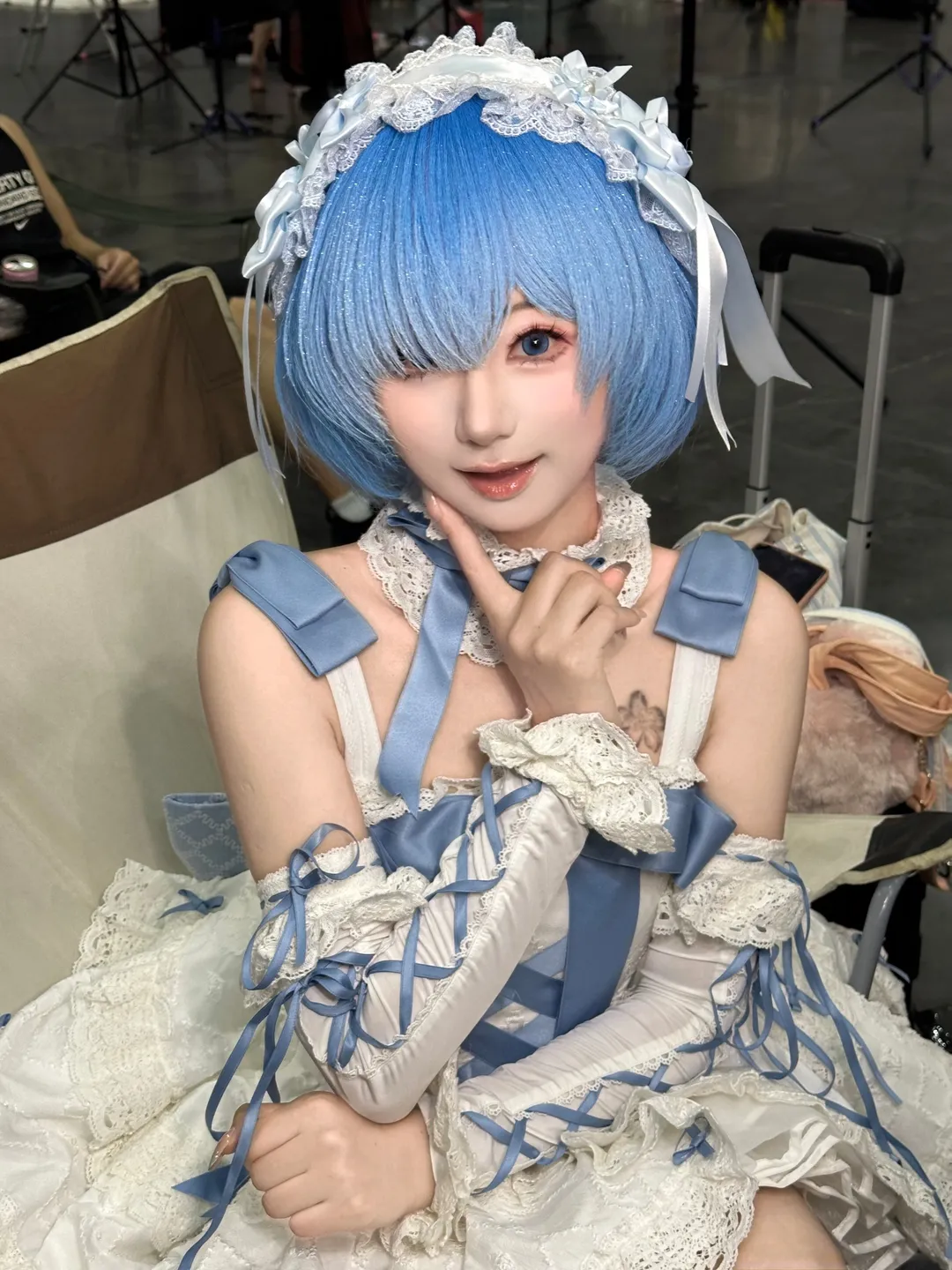 漫展返图, Re从零开始的异世界生活, 拉姆蕾姆cos, Comiday30, 姐妹cosplay - 第5张