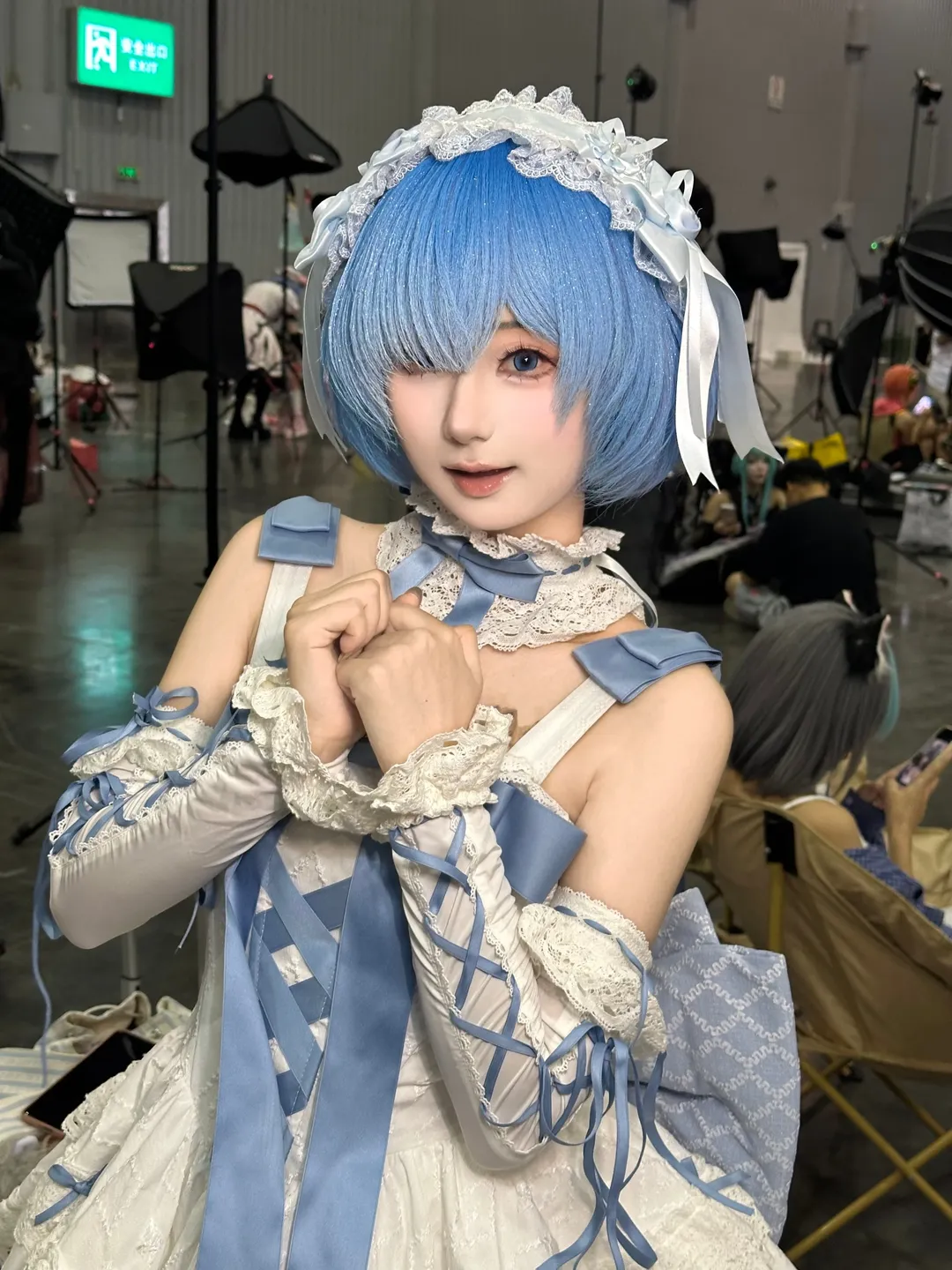 漫展返图, Re从零开始的异世界生活, 拉姆蕾姆cos, Comiday30, 姐妹cosplay - 第6张