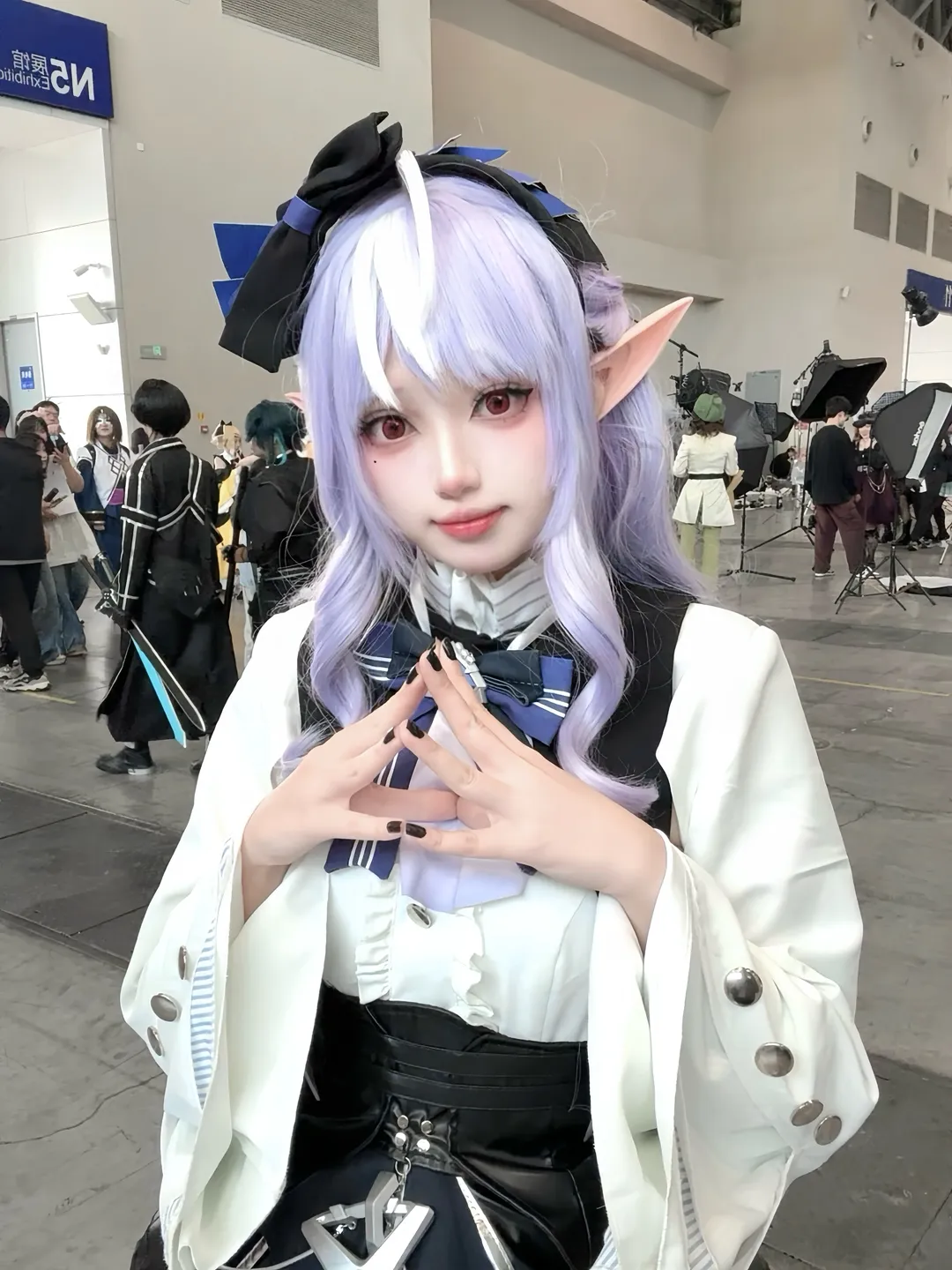 绝区零, 漫展返图, 薇薇安cos, cosplay分享, 精灵耳妆造