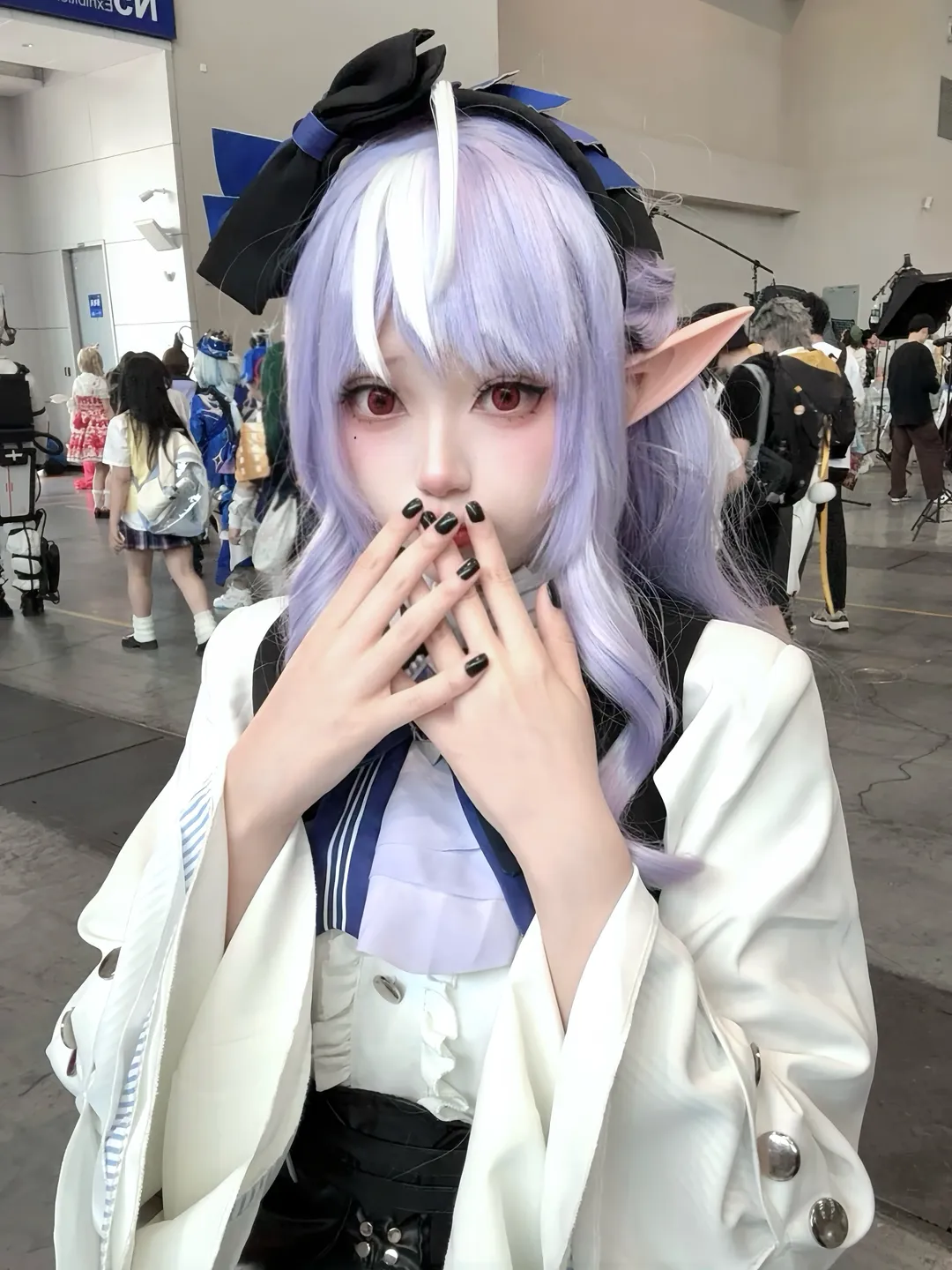 ゼンレスゾーンゼロ, イベント写真, ビビアン コスプレ, コスプレシェア, エルフ耳メイクとスタイリング - 2枚目