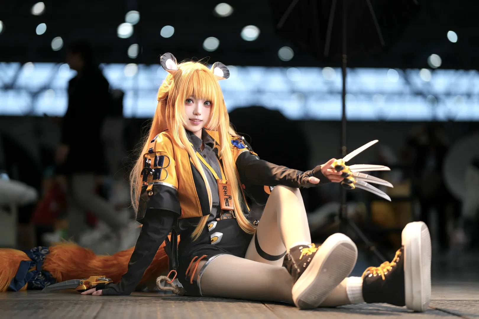 Zenless Zone Zero, Convention photos, Ju Fufu cosplay, Cosplay photography, New Year documentary