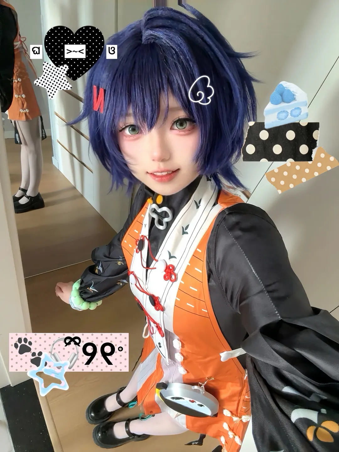 绝区零, 新艾利都, cosplay日常, 二次元穿搭, 玲cos - 第1张