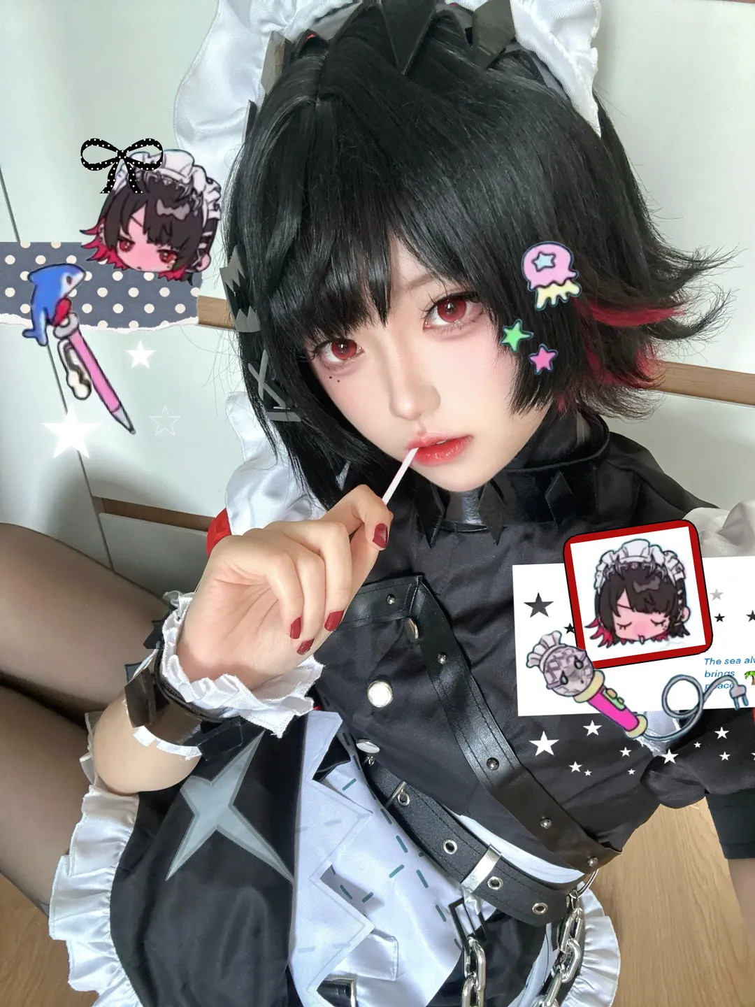 绝区零, 二次元cosplay, 艾莲乔cos, 鲨鱼妹cos, 游戏角色扮演 - 第2张