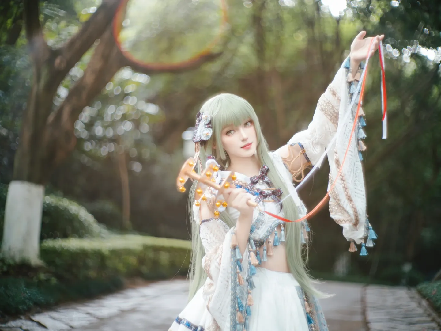 cosplay, 东方project, 摄影, 古风, 东风谷早苗cos