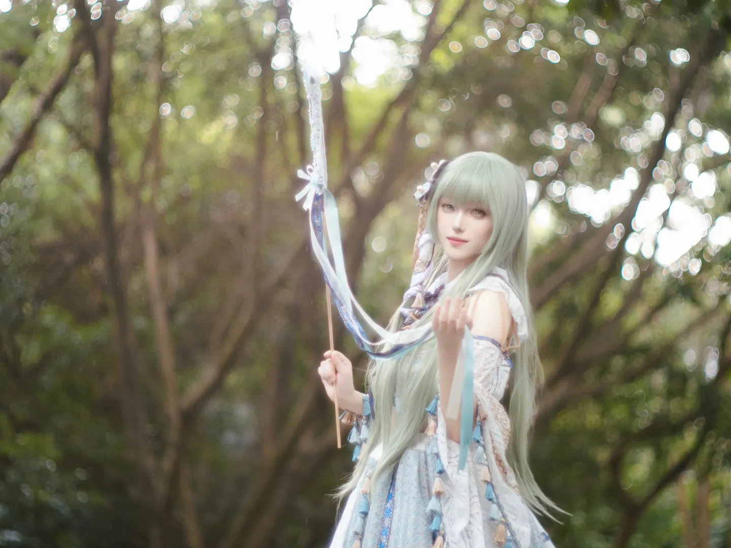 cosplay, 东方project, 摄影, 古风, 东风谷早苗cos - 第5张