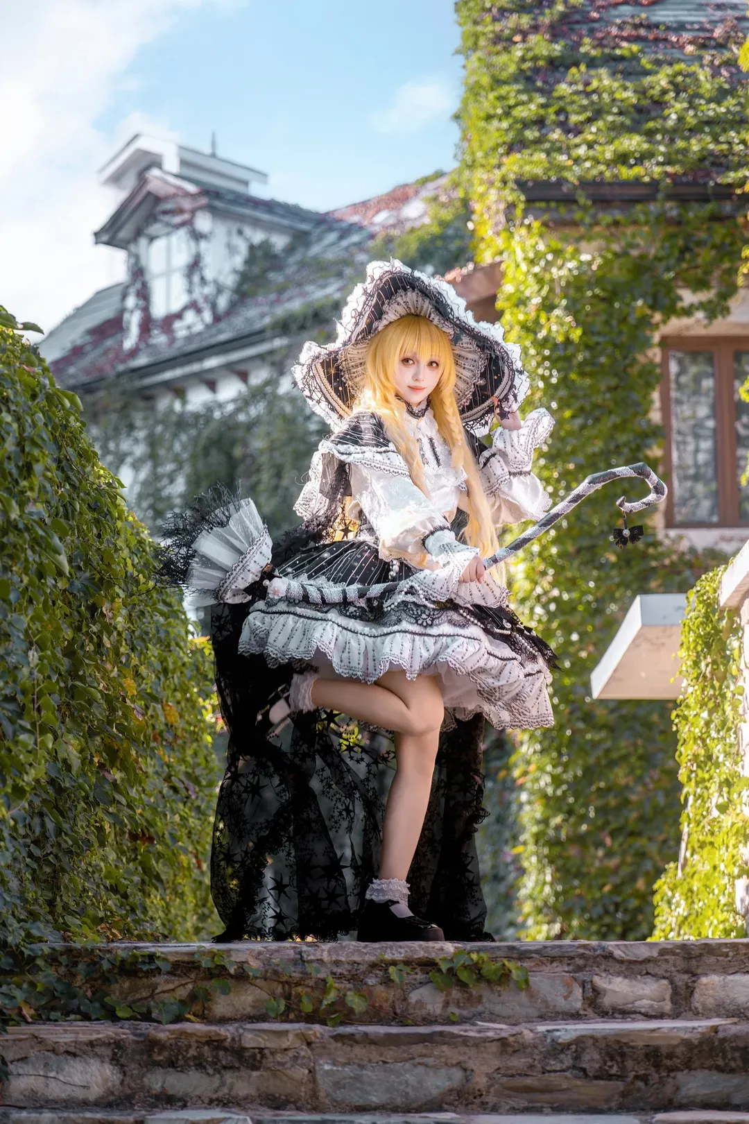 東方Project, アウトドア撮影, 魔理沙コスプレ, 白黒の魔法使い, アモイ・ポートマン・セブン・スターズ・ベイ・ホテル - 3枚目