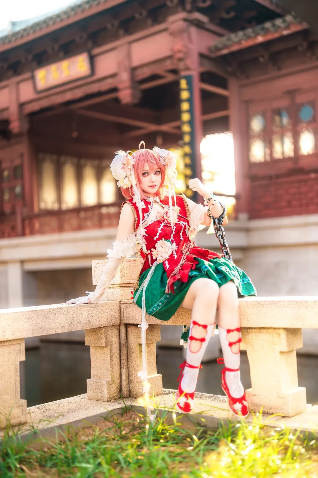 东方Project, 白丝, cosplay摄影, 茨木华扇cos, 东方茨歌仙 - 第6张