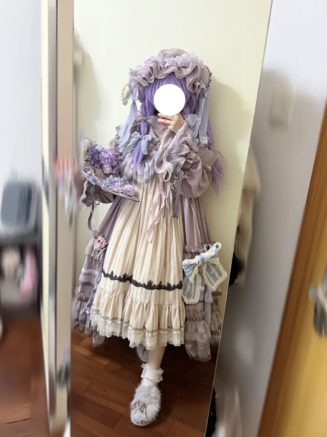 東方Project, パチュリー コスプレ, ロリータ・ファッション, コスプレ日常, 紫系コーデ