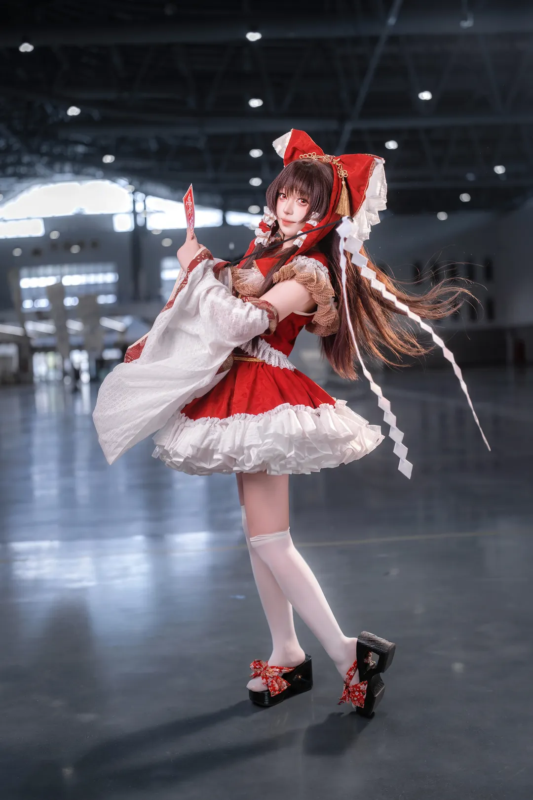博丽灵梦cos, 东方project, 漫展返图, 巫女服, cosplay摄影