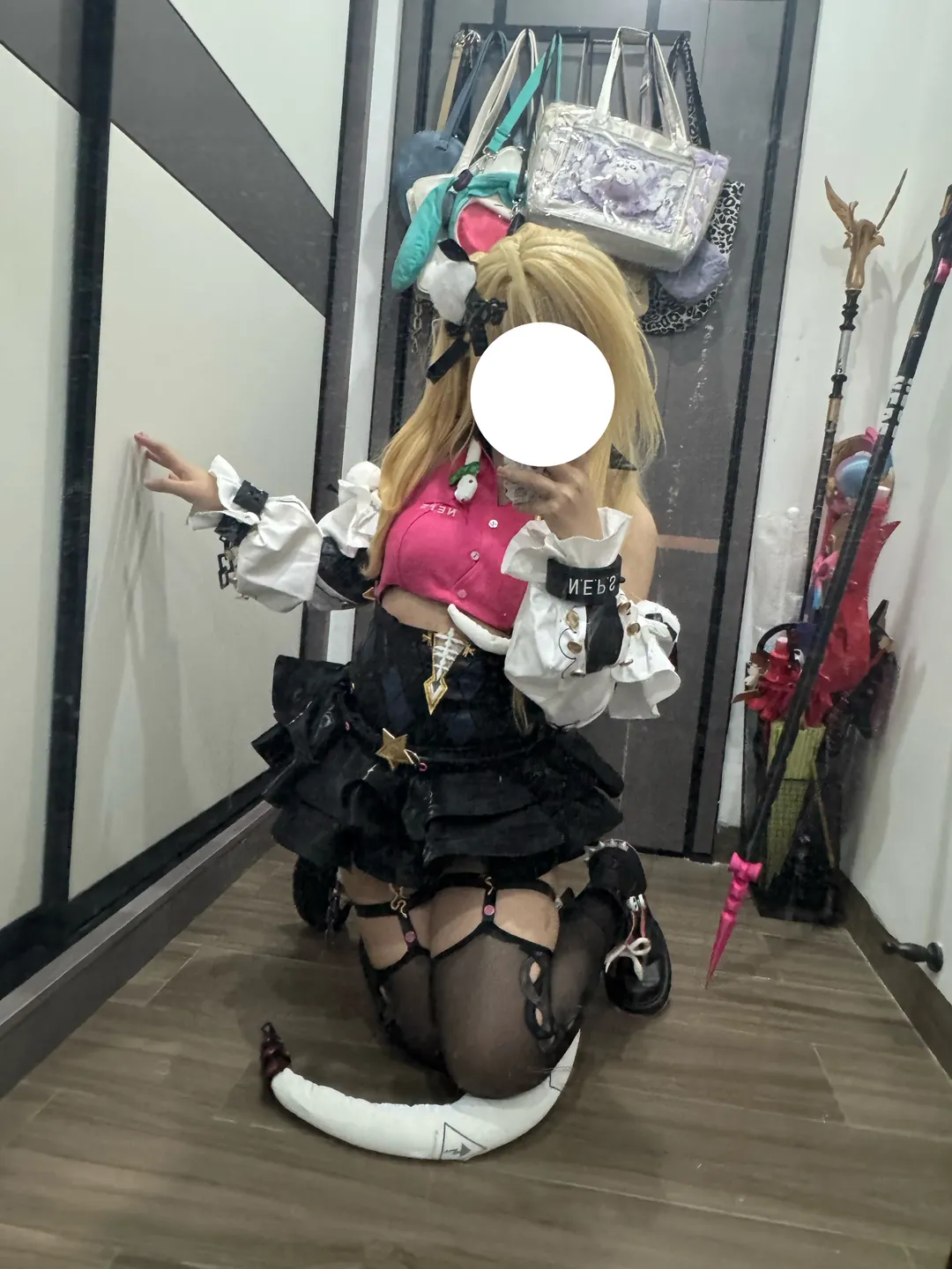绝区零, 希希芙cos, 黑丝, 二次元穿搭, cos试衣