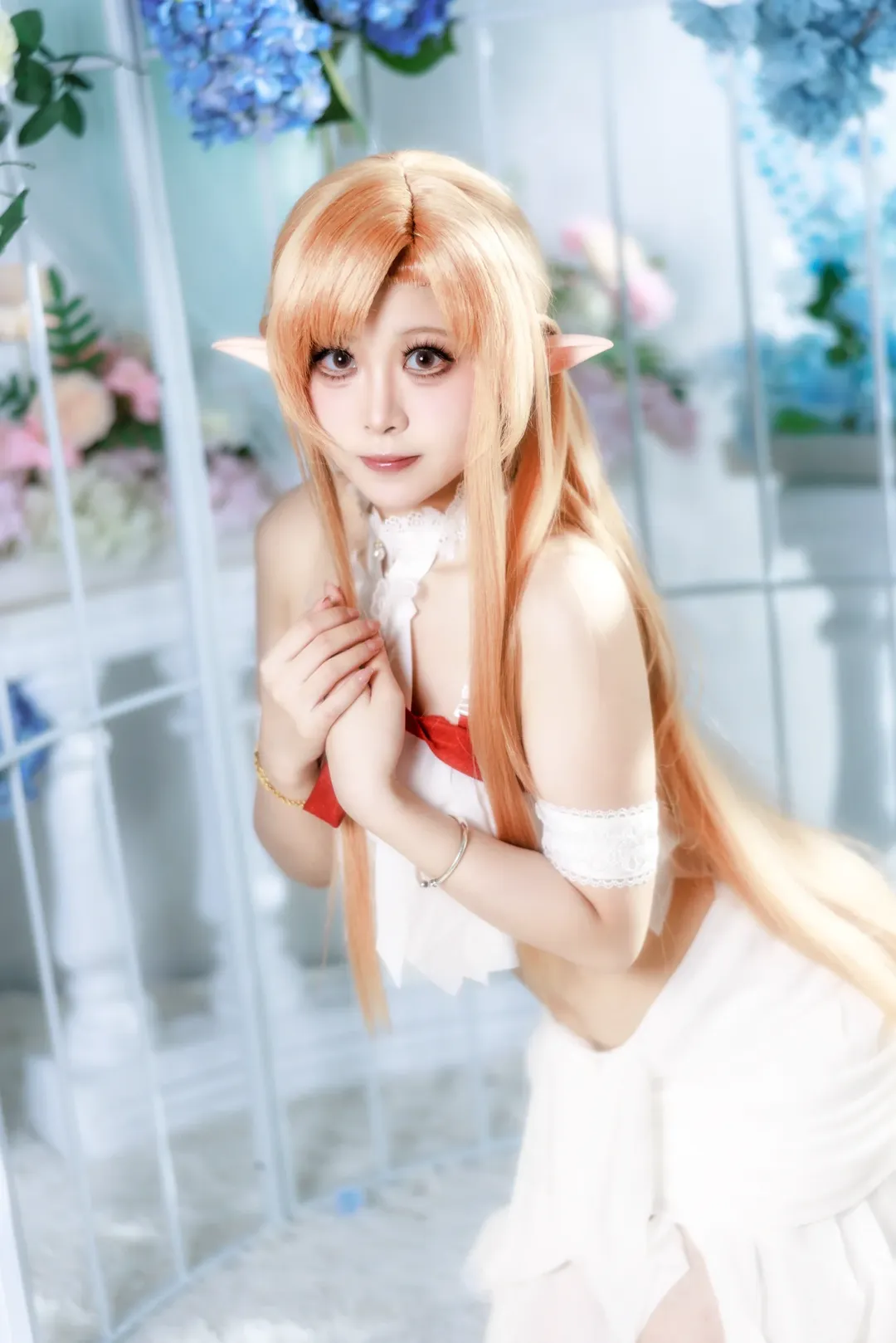 cosplay, Asuna cosplay, Sword Art Online, Elf ears, Caged sprite - Image 6