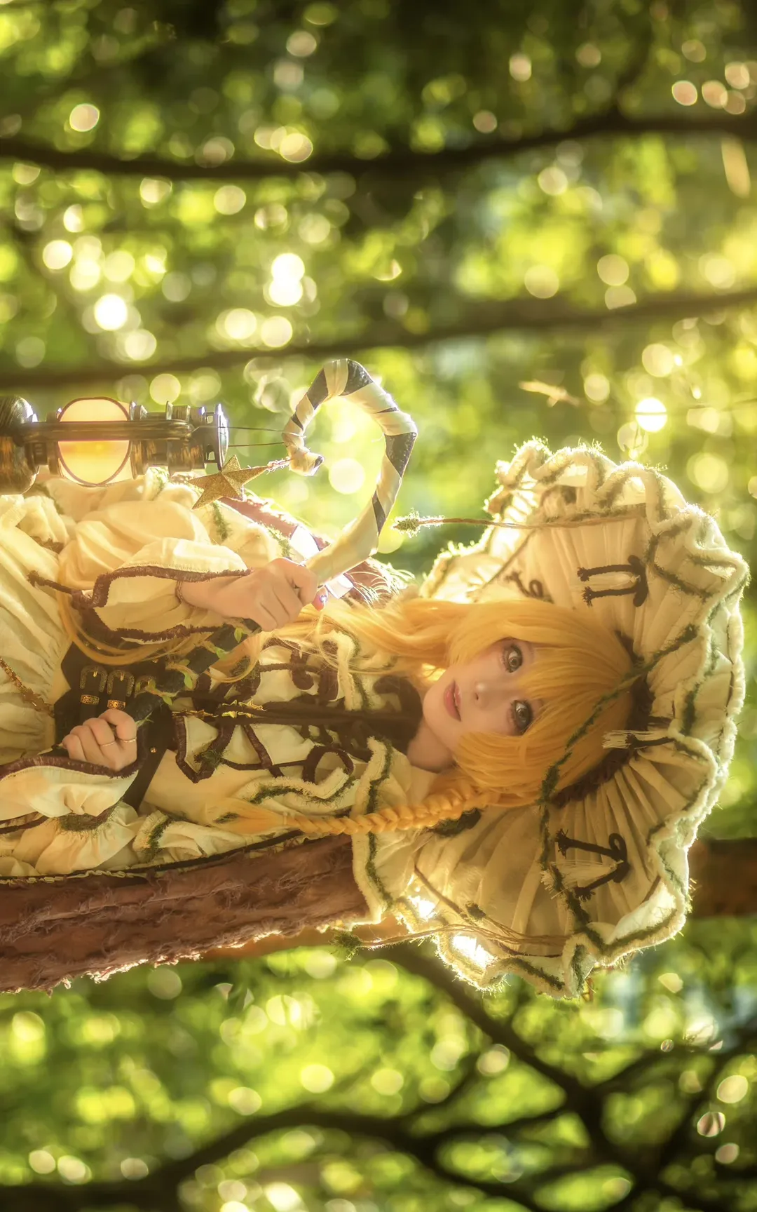 cosplay, 森林摄影, 东方project, 魔法使, 雾雨魔理沙cos - 第2张