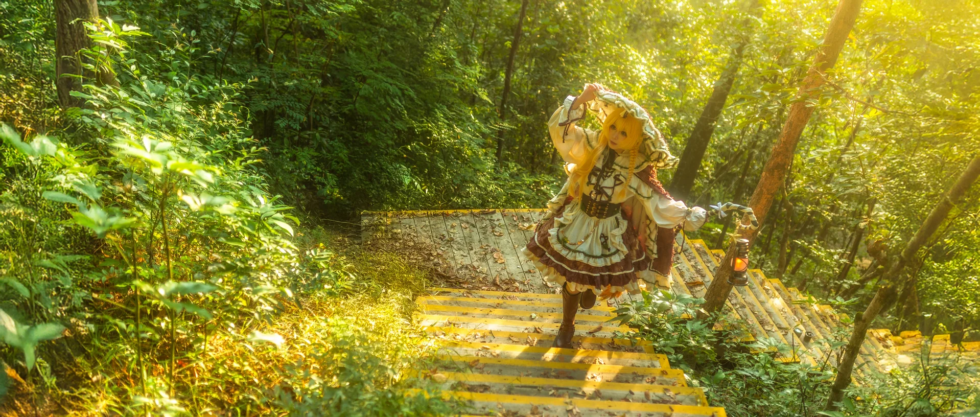 cosplay, 森林摄影, 东方project, 魔法使, 雾雨魔理沙cos - 第4张