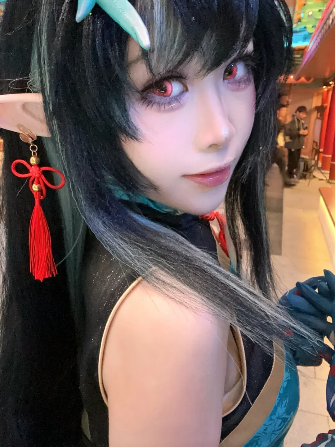 cosplay, 明日方舟, 白丝, 夕cos, 雅赛努斯复仇记 - 第2张