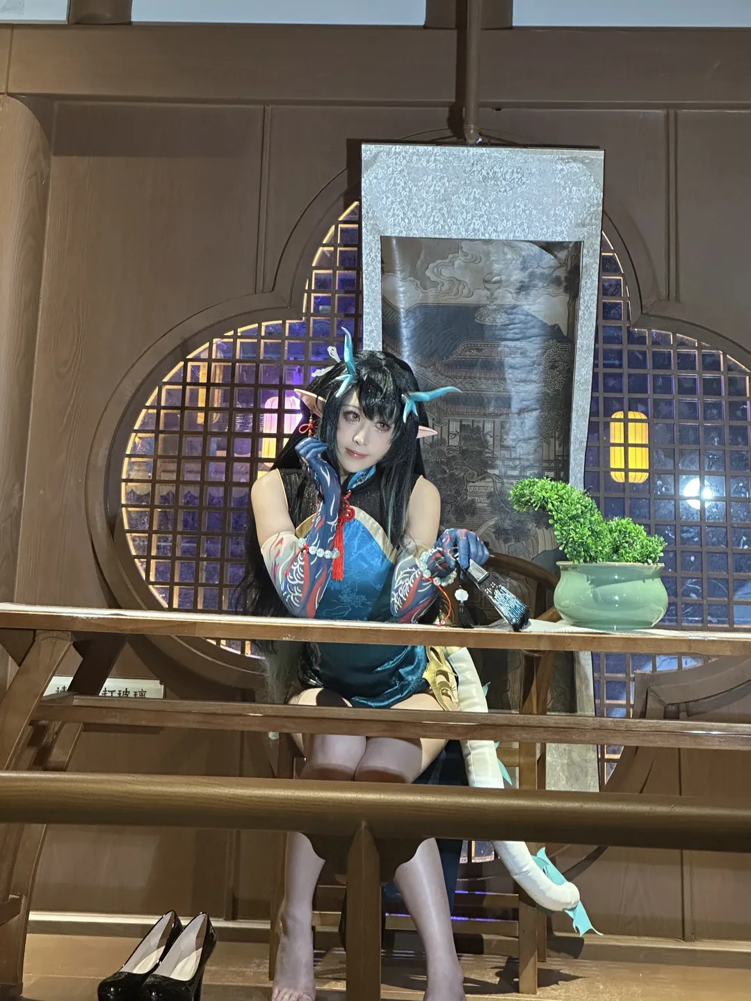 cosplay, 明日方舟, 白丝, 夕cos, 雅赛努斯复仇记