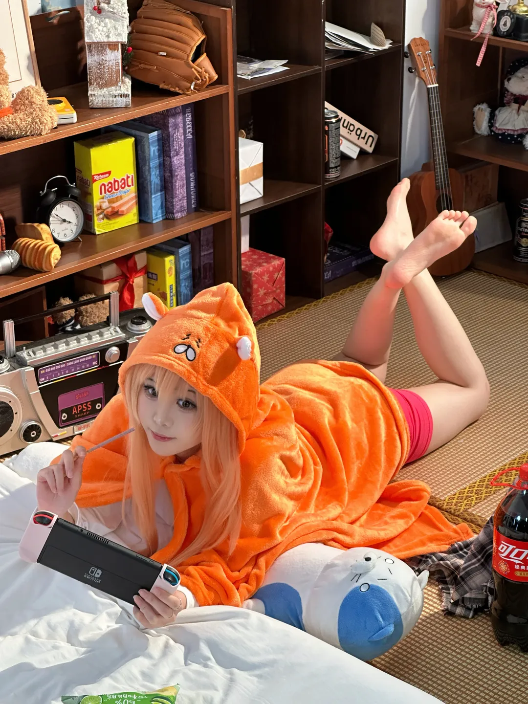 幹物妹小埋, cosplay攝影, 居家日常, 土間埋cos, 宅女屬性