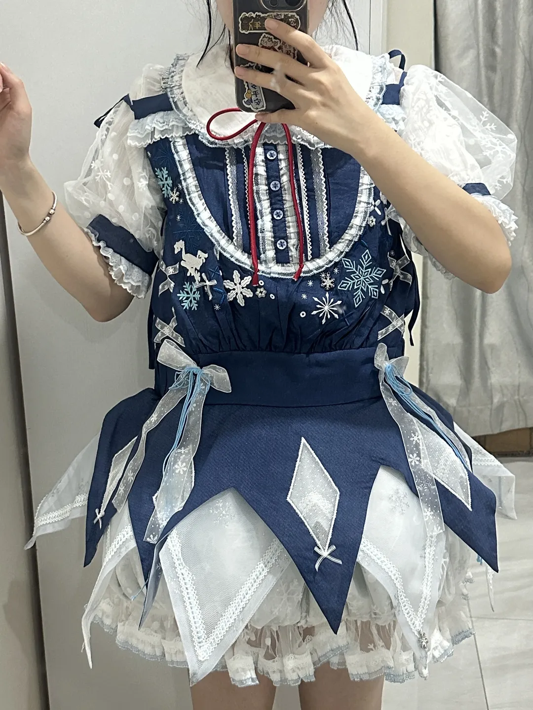 Touhou Project, Collaborative photography, Cirno cosplay, Xiamen Manqiu, White tights convention photo - Image 2