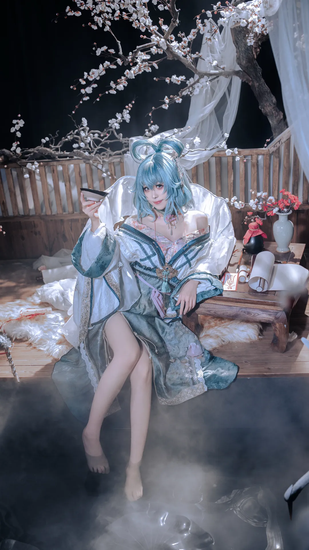 古风摄影, 东方project, 霍青娥cos, 国风cosplay, 玄幻人像