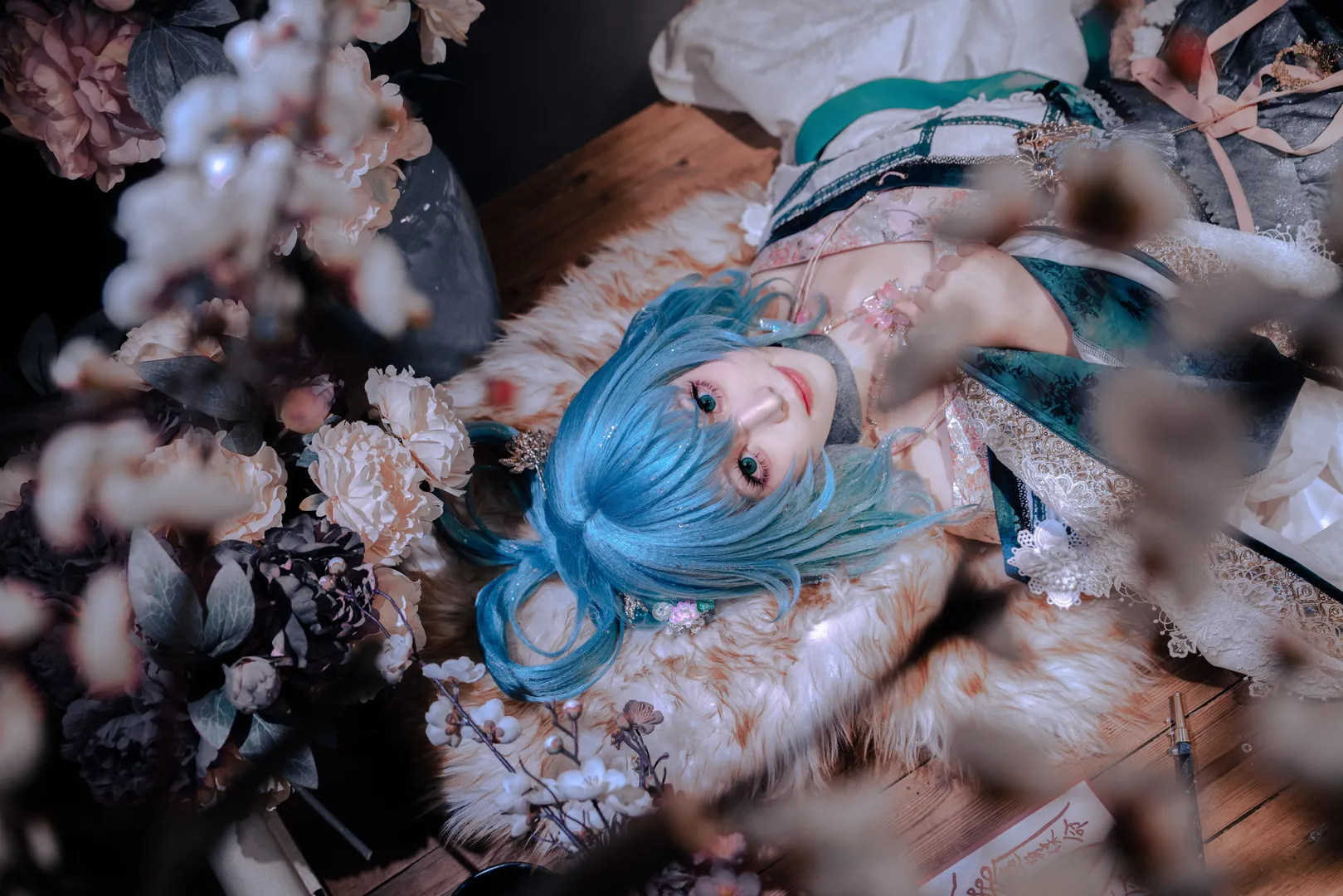 古风摄影, 东方project, 霍青娥cos, 国风cosplay, 玄幻人像 - 第5张