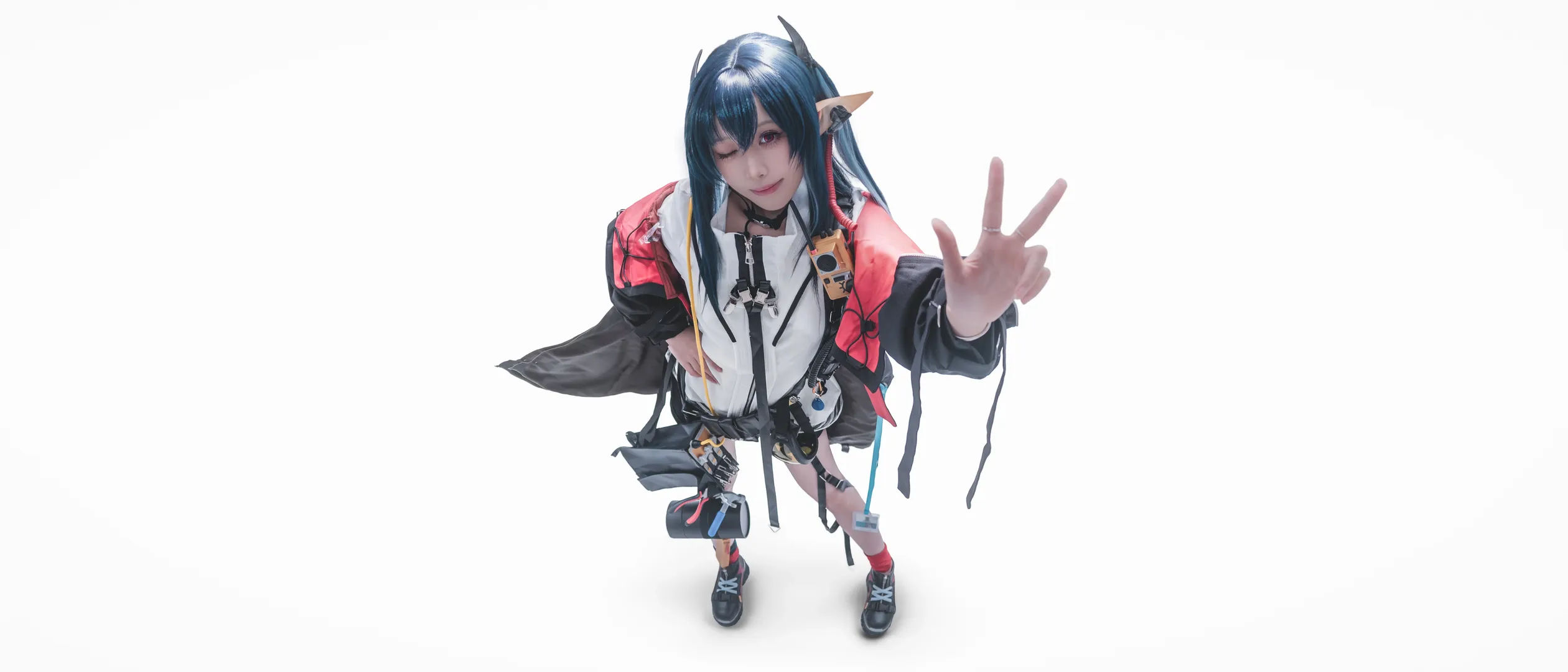 明日方舟, 二次元cos, 高颜值cos, 机能风cos, 可露希尔cos - 第2张
