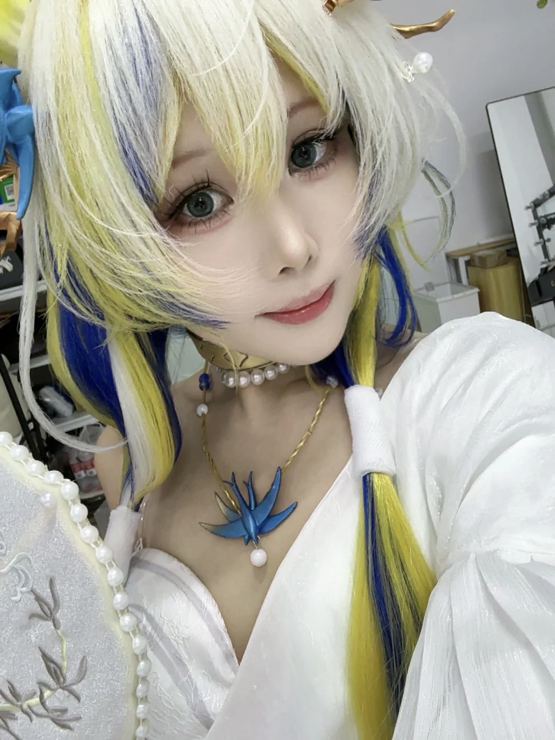 cosplay, 黍cos, 明日方舟, 龙角, 长裙 - 第2张