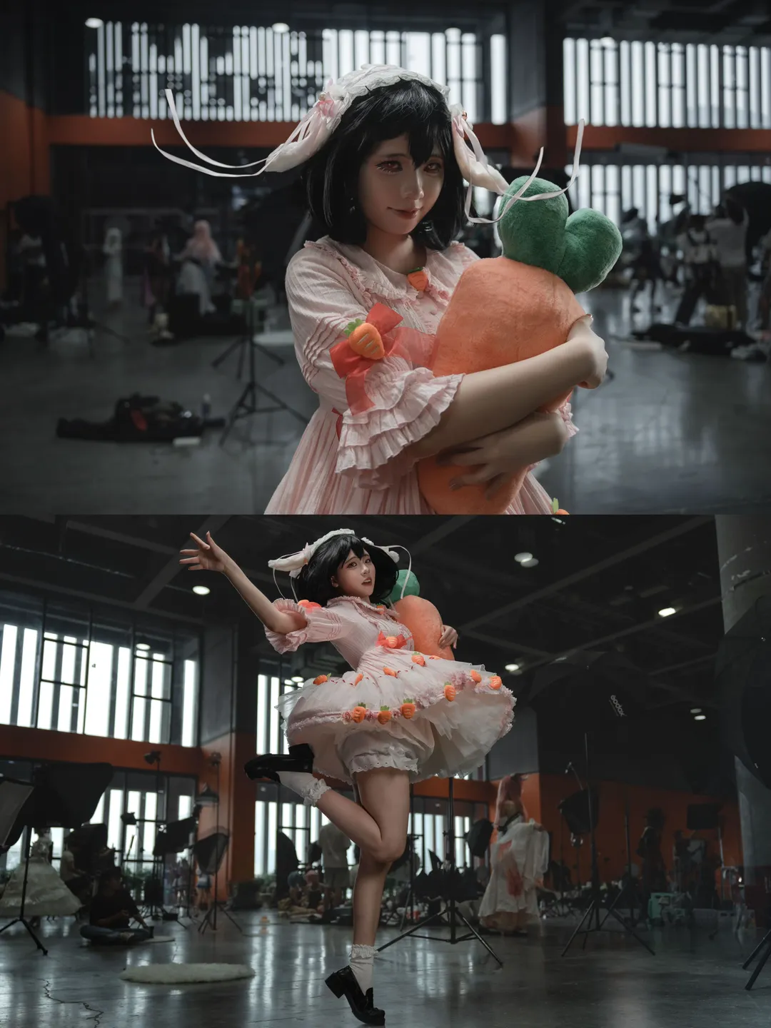 cosplay, 东方Project, 漫展日常, 因幡帝cos, 中秋场照 - 第2张