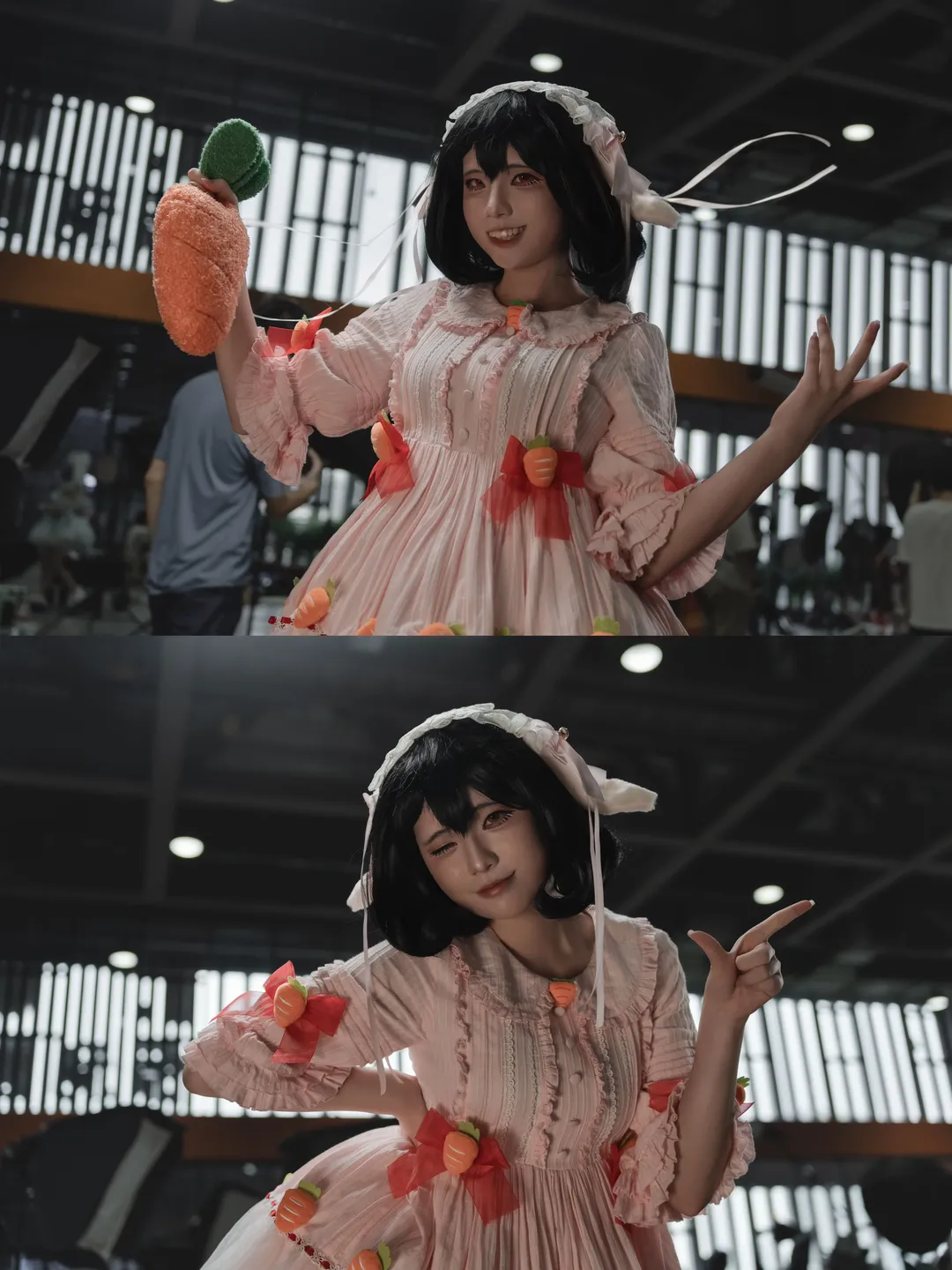 cosplay, 东方Project, 漫展日常, 因幡帝cos, 中秋场照 - 第4张