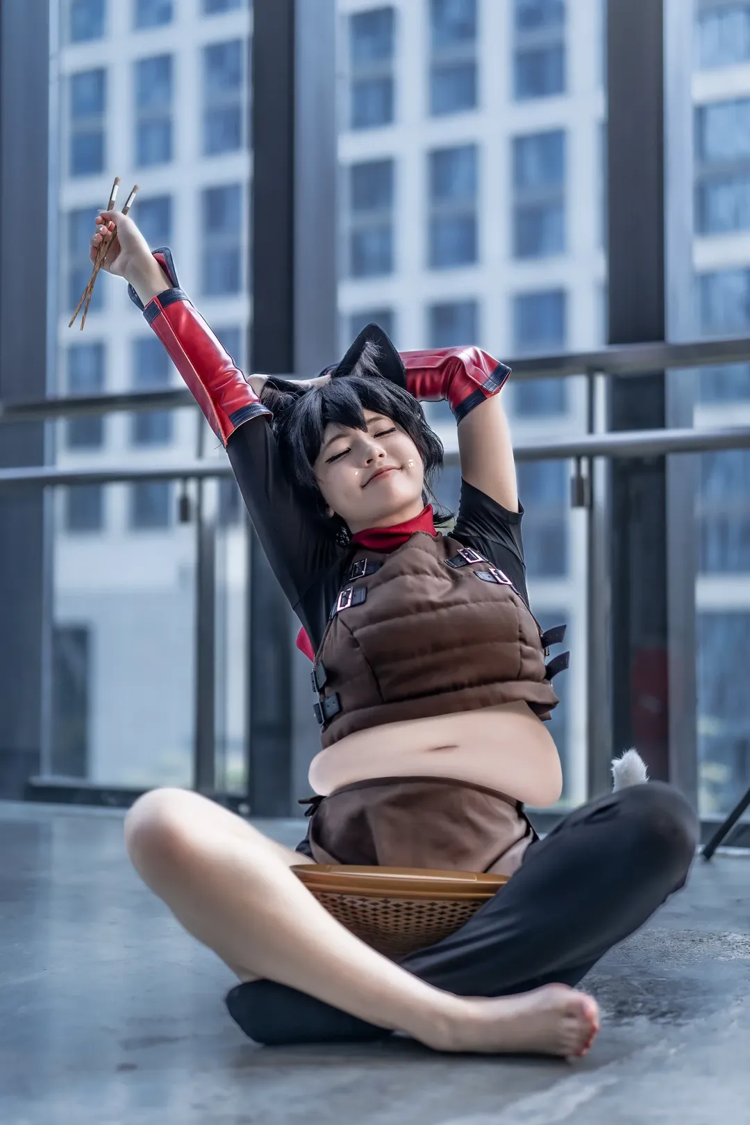 场照, 二次元日常, 伊津津美cos, 猫娘cos, 迷宫饭