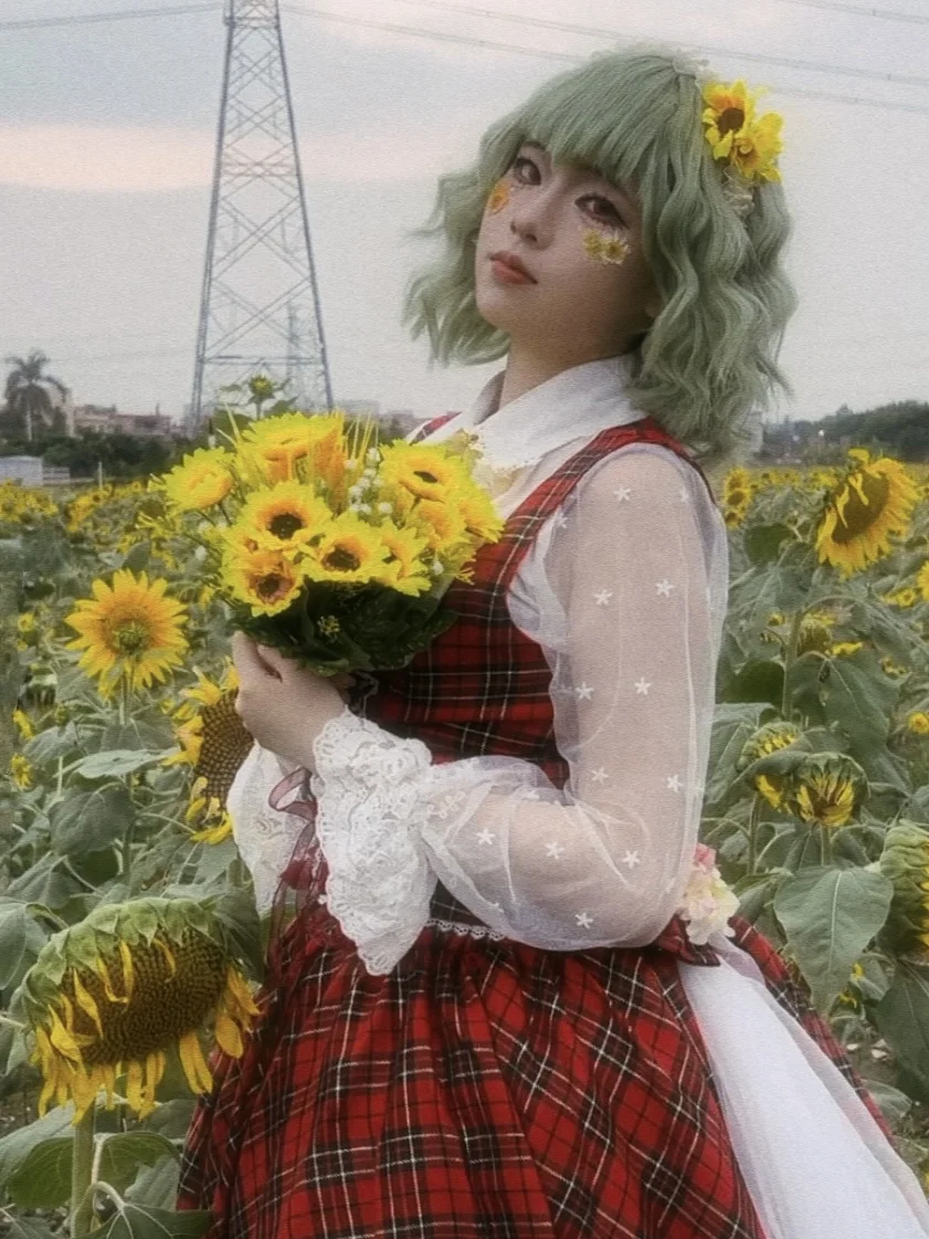 cosplay, 东方Project, 向日葵, 风见幽香cos, 花妈