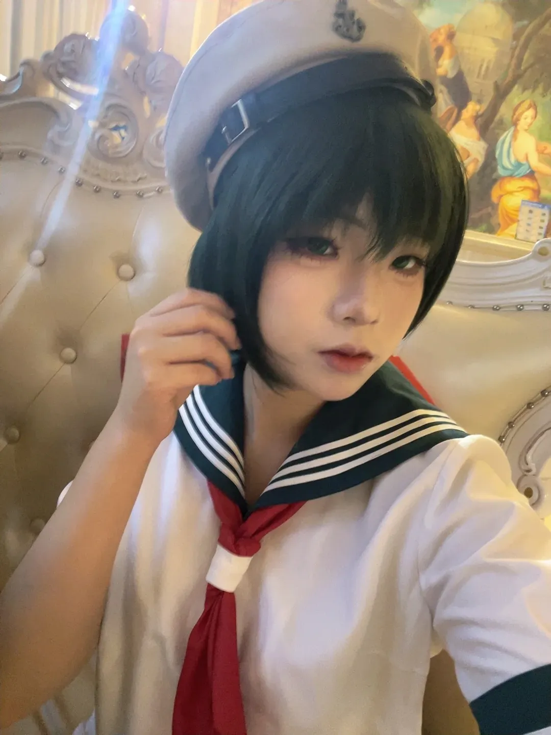东方project, 白丝, 水手服, 东方星莲船, 村纱水蜜cos - 第2张