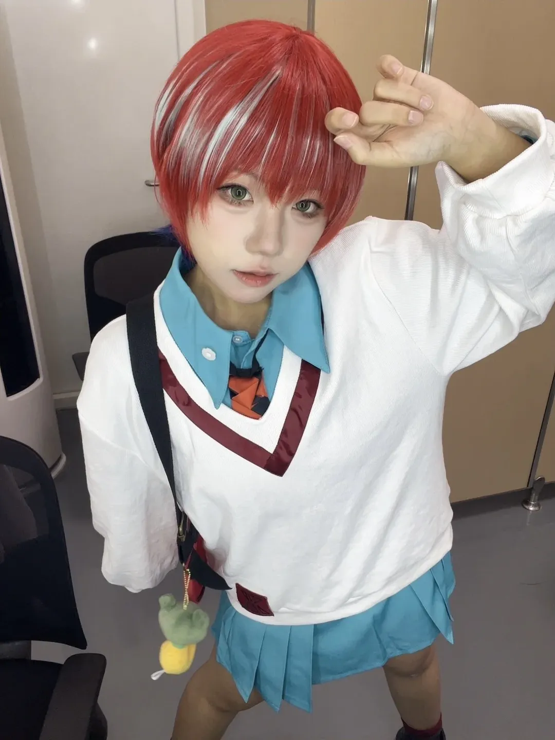 cosplay, 萌妹, 二次元写真, 玛秋cos, 高达gquuuuuux