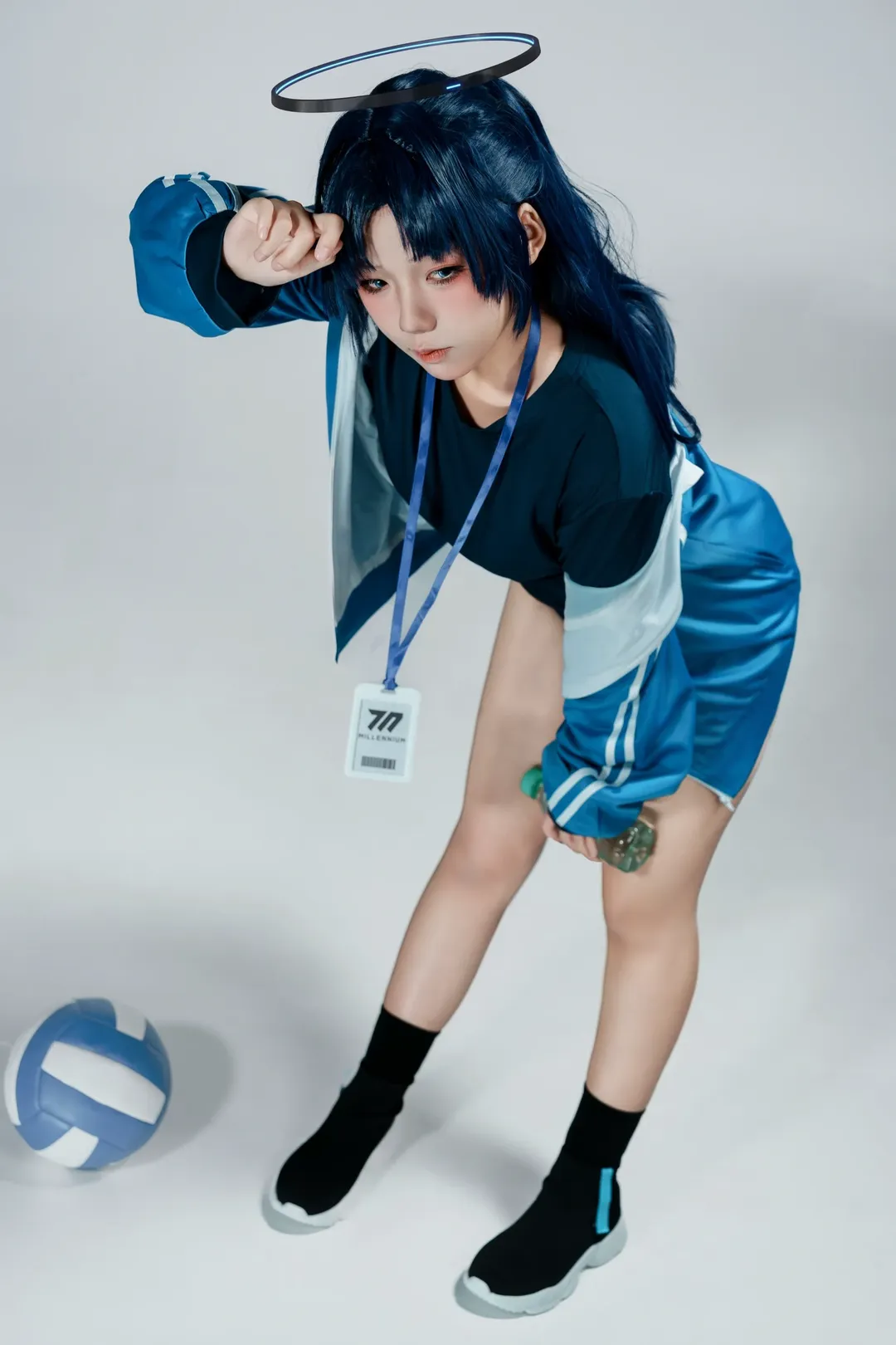 蔚蓝档案, 早濑优香cos, 运动服cos, 索尼A7M4, cosplay萌妹