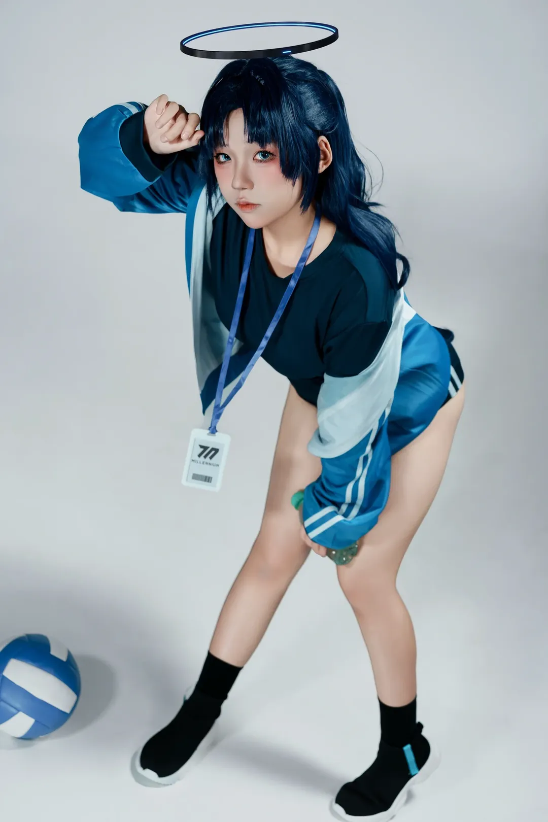 蔚蓝档案, 早濑优香cos, 运动服cos, 索尼A7M4, cosplay萌妹 - 第2张