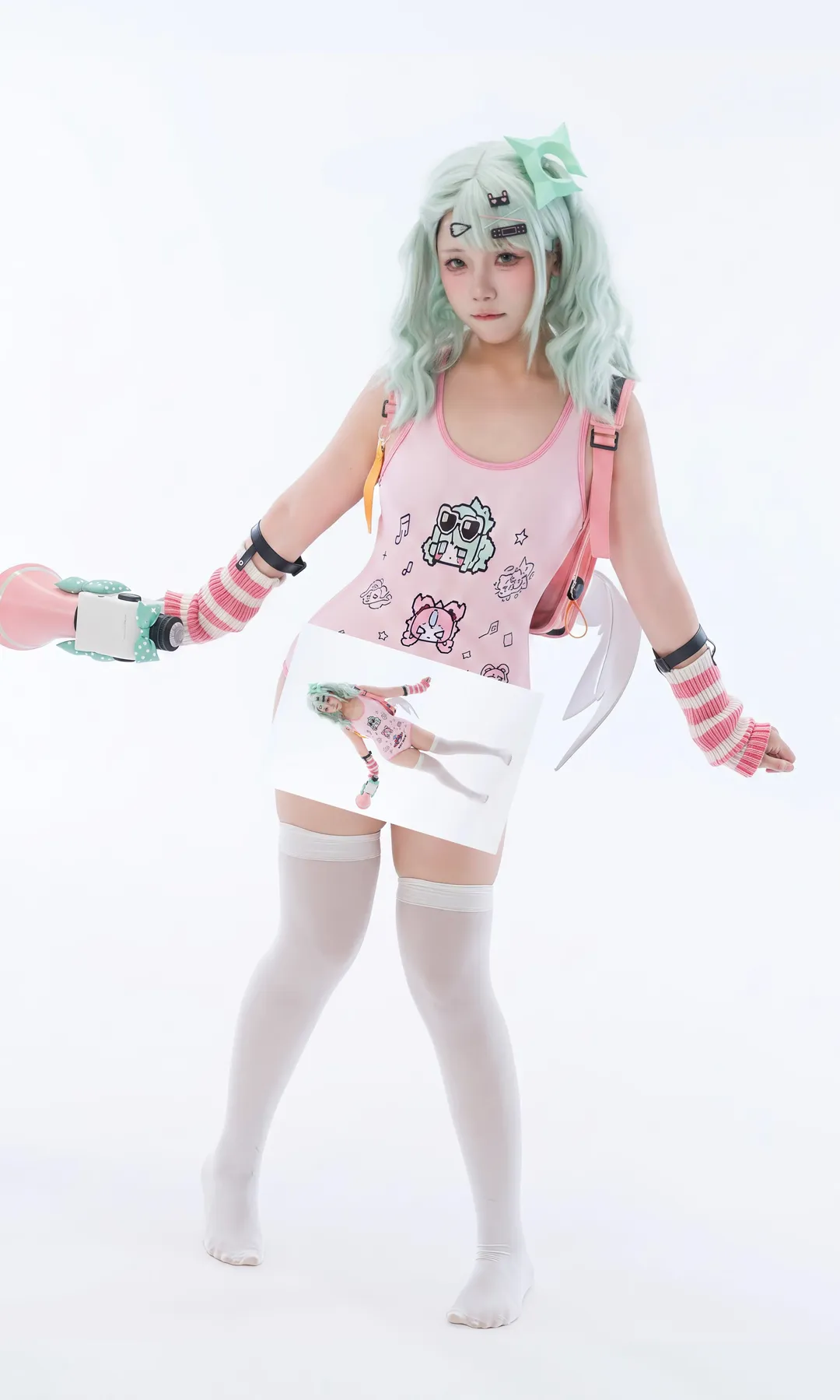 绝区零, 二次元摄影, 千夏cos, 萌妹cos, 白丝cosplay - 第2张