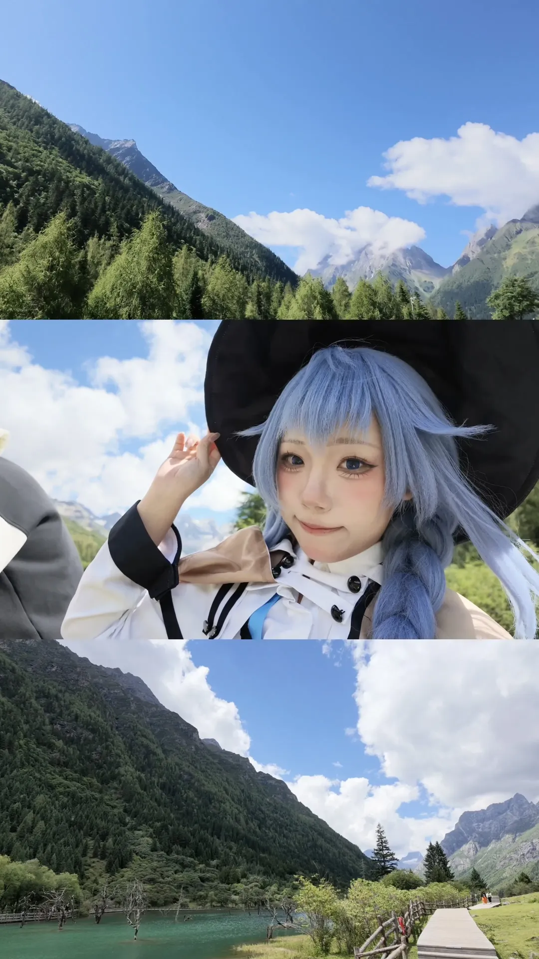2D, Roxy cosplay, Mushoku Tensei: Jobless Reincarnation, Western Sichuan travel photography, DJI Pocket 4 Pro - Image 1
