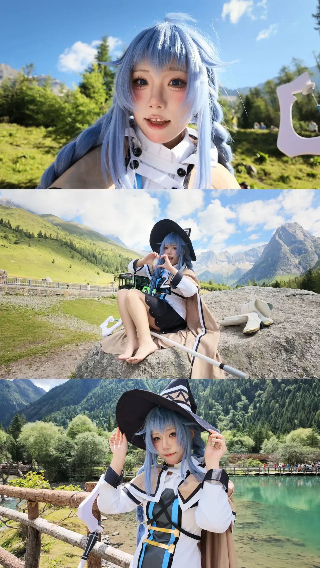 2D, Roxy cosplay, Mushoku Tensei: Jobless Reincarnation, Western Sichuan travel photography, DJI Pocket 4 Pro - Image 2