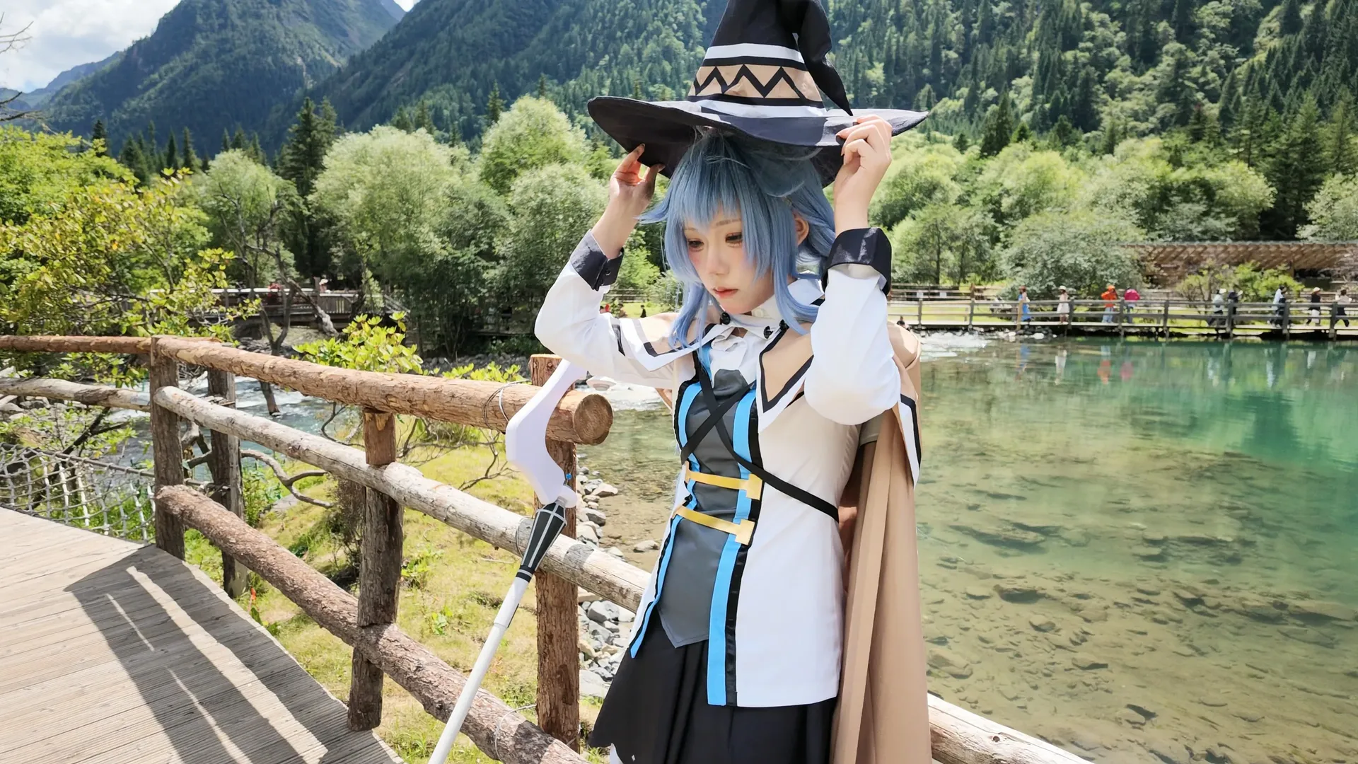 2D, Roxy cosplay, Mushoku Tensei: Jobless Reincarnation, Western Sichuan travel photography, DJI Pocket 4 Pro - Image 4