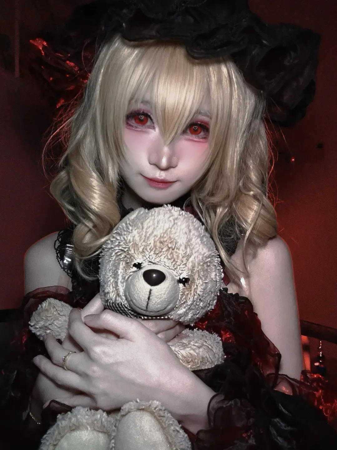 芙兰朵露cos, cosplay日常, 哥特洛丽塔, 反差萌, 東方project