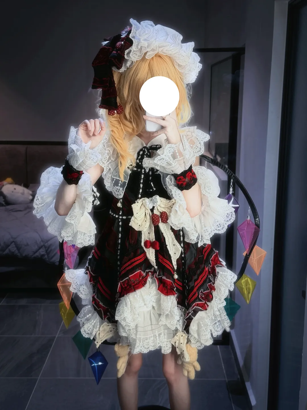 cosplay, 东方project, 芙兰朵露cos, 洛丽塔穿搭, 二妹