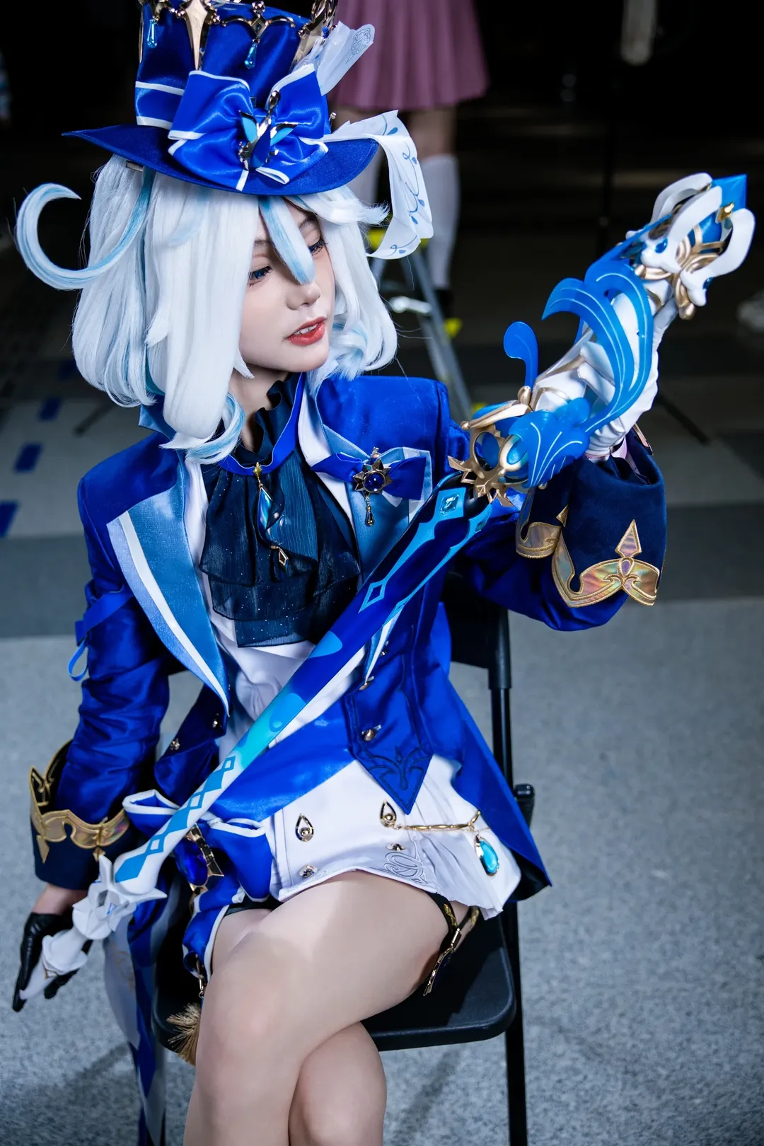 原神, 二次元摄影, 芙宁娜cos, 漫展场照, cosplay分享 - 第5张