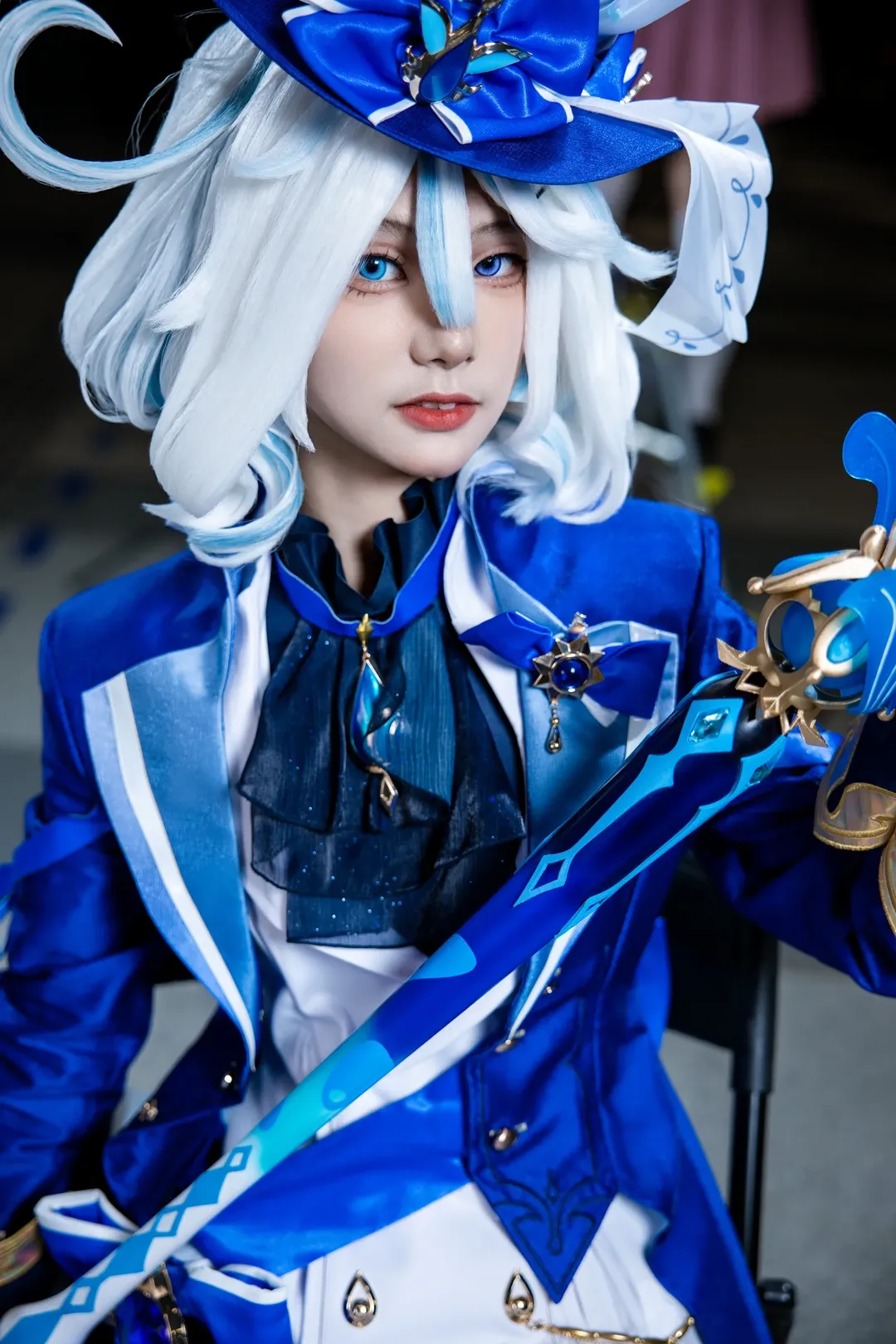 原神, 二次元摄影, 芙宁娜cos, 漫展场照, cosplay分享 - 第7张