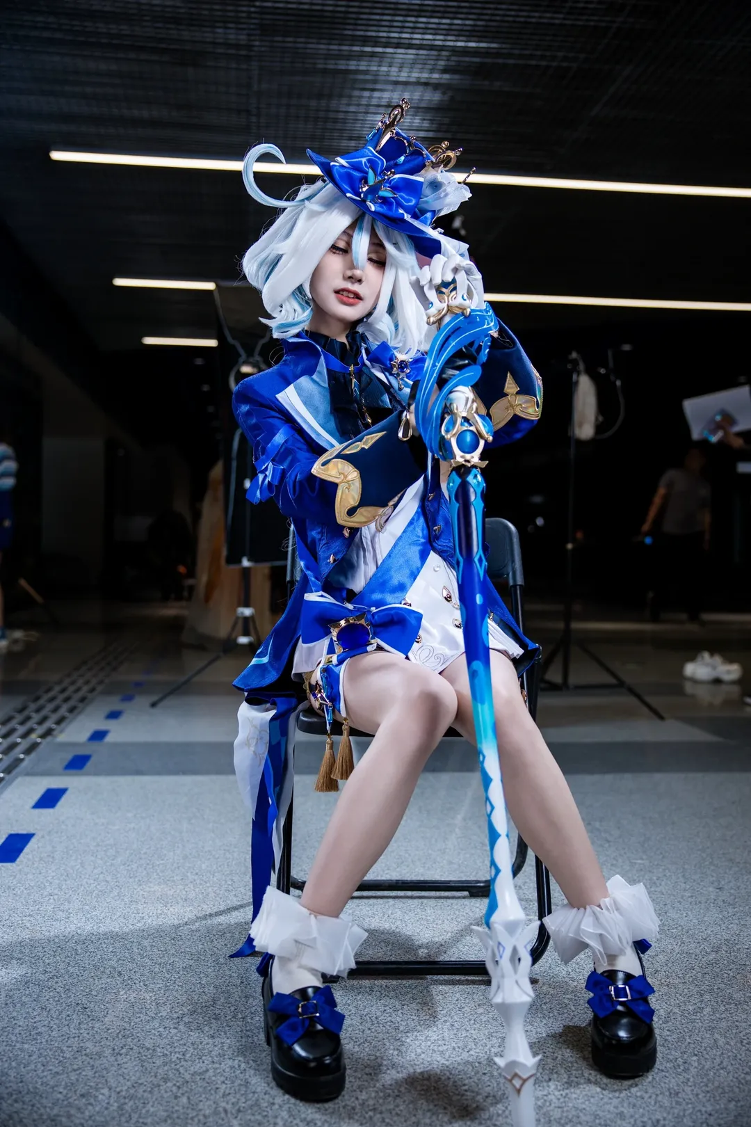 原神, 二次元摄影, 芙宁娜cos, 漫展场照, cosplay分享 - 第8张