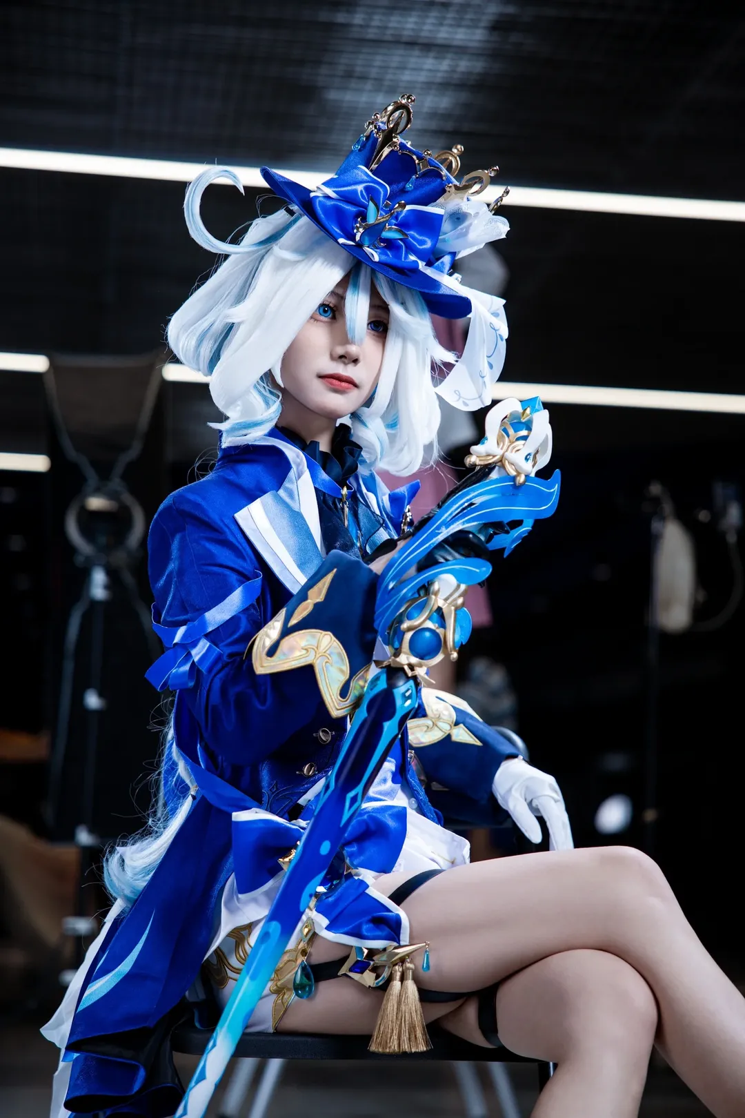 原神, 二次元摄影, 芙宁娜cos, 漫展场照, cosplay分享 - 第9张